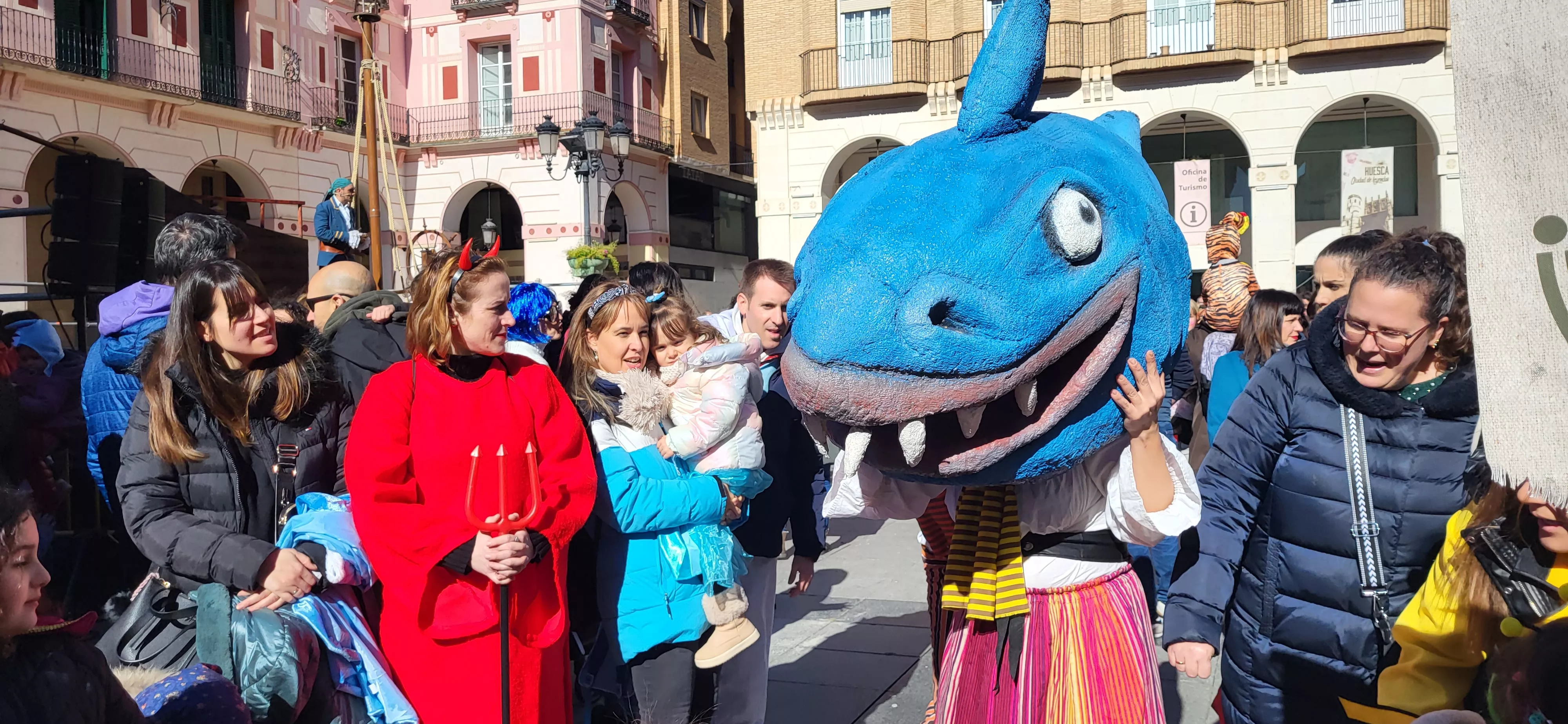  Fiesta Infantil de Carnaval con Viridiana en Huesca. Foto Mercedes Manterola