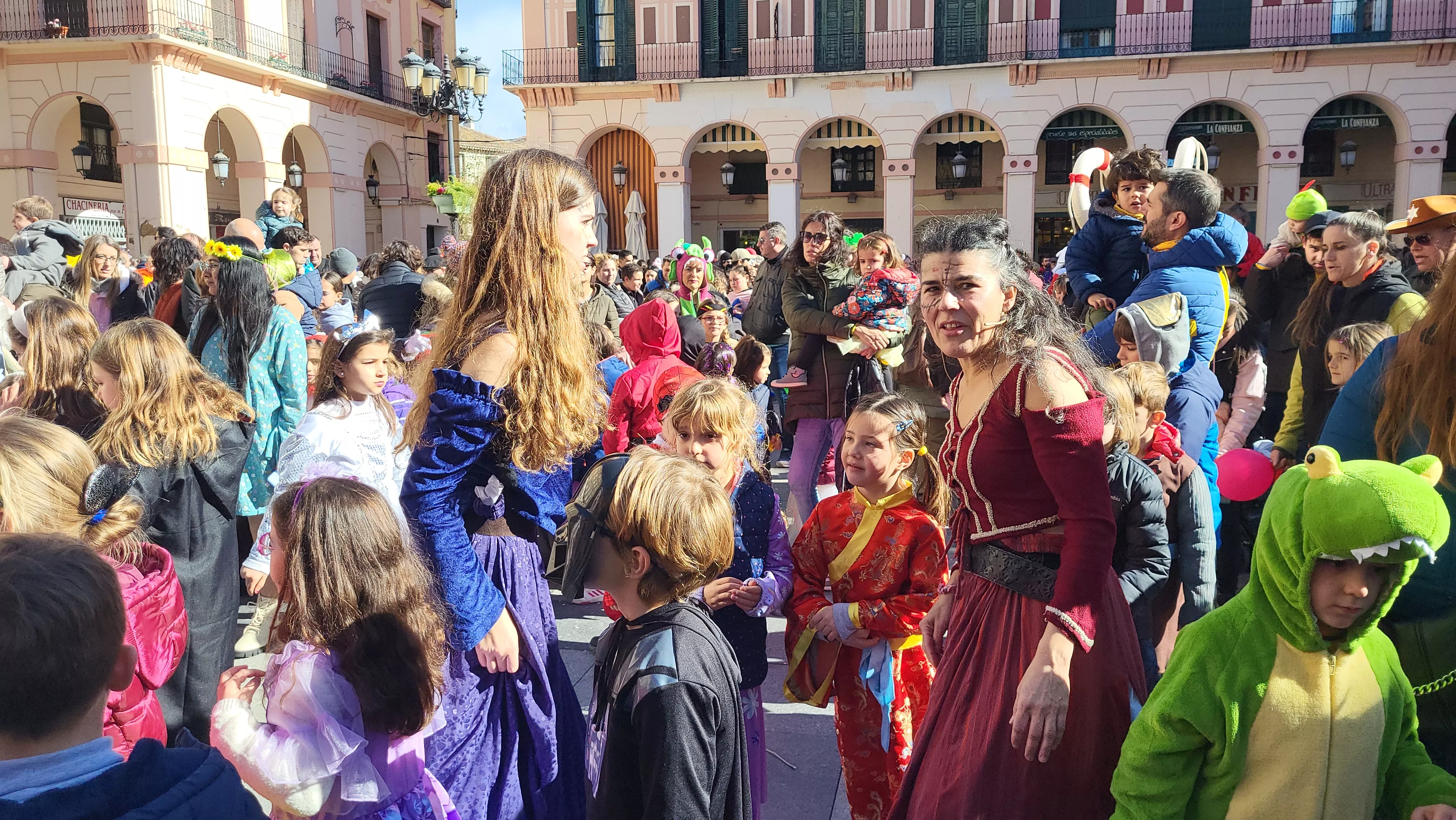  Fiesta Infantil de Carnaval con Viridiana en Huesca. Foto Mercedes Manterola