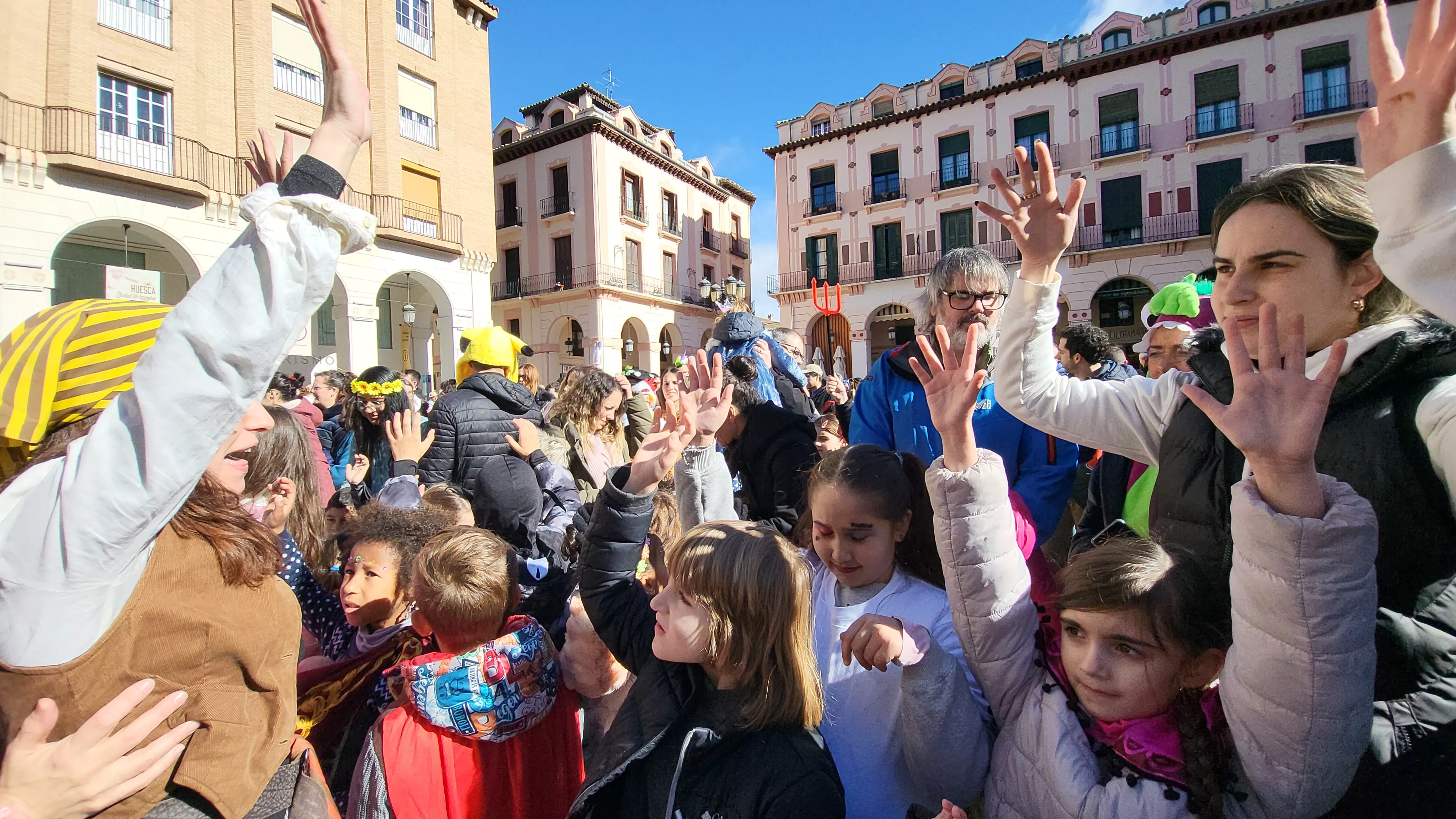  Fiesta Infantil de Carnaval con Viridiana en Huesca. Foto Mercedes Manterola
