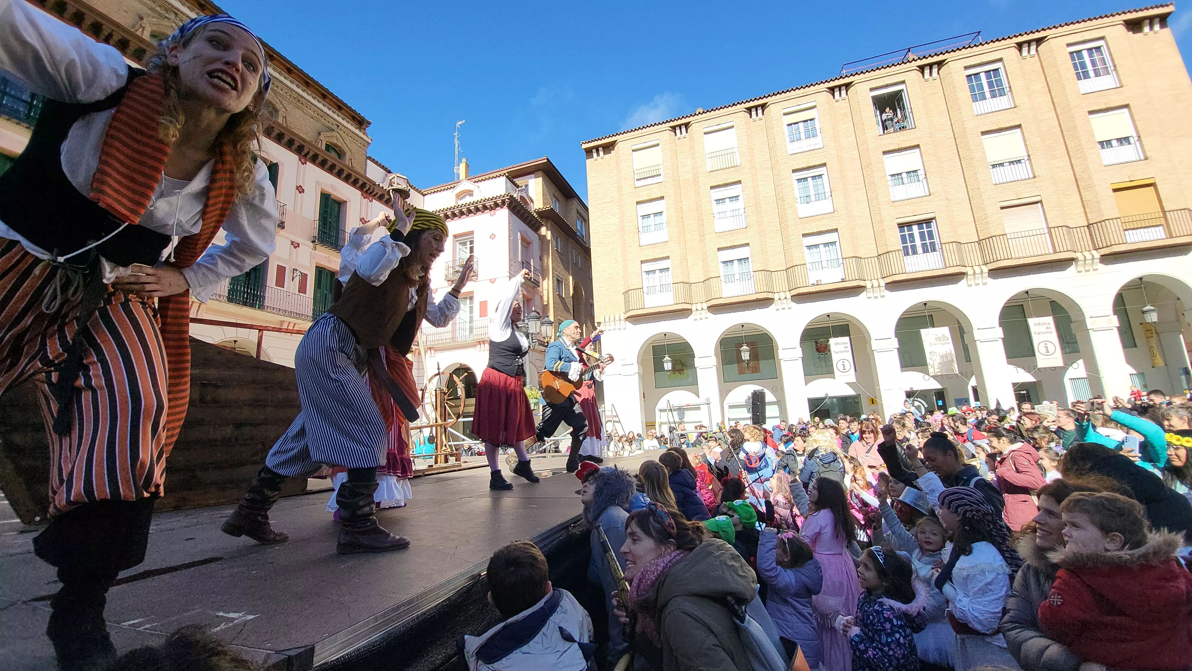  Fiesta Infantil de Carnaval con Viridiana en Huesca. Foto Mercedes Manterola