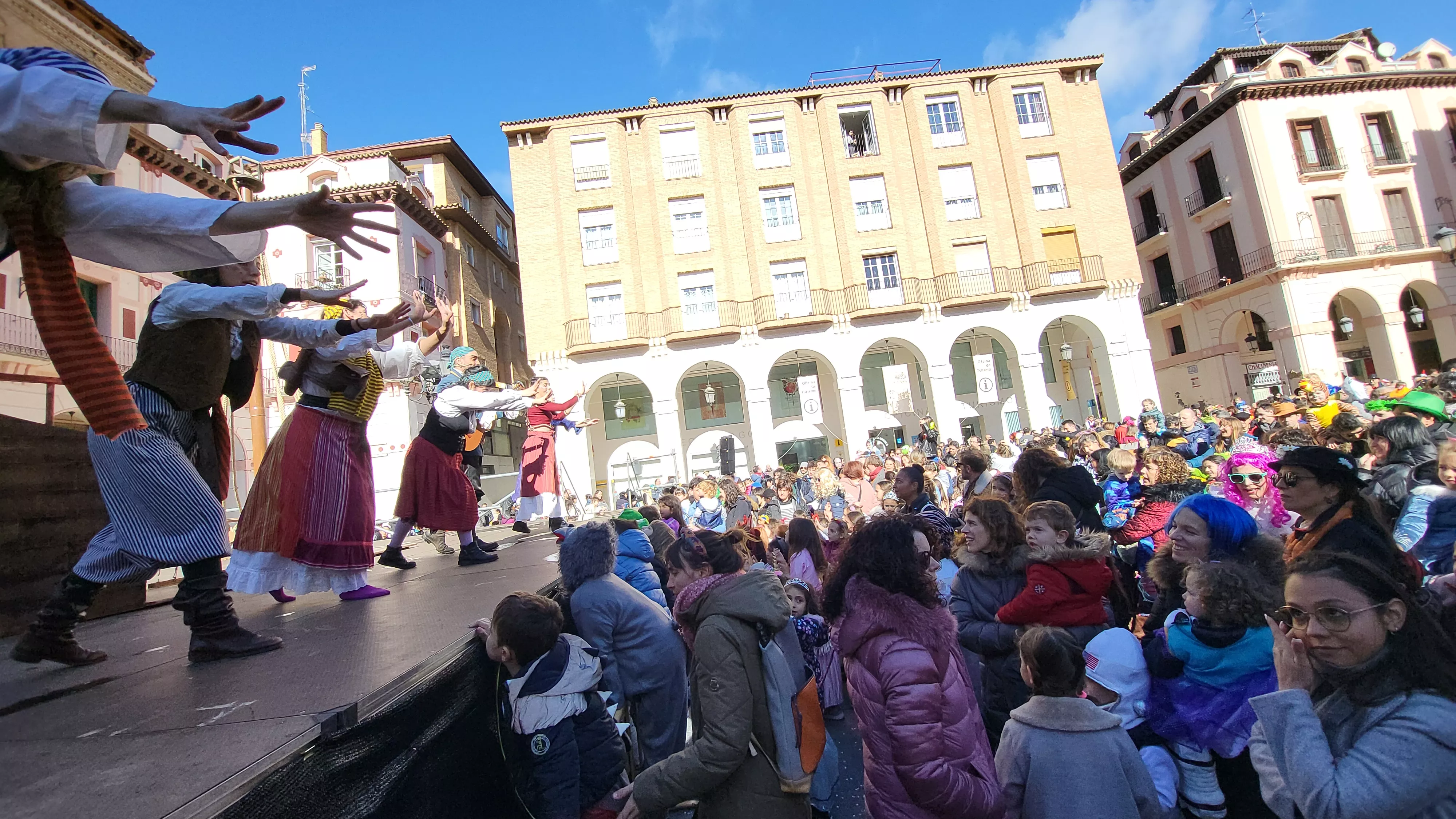  Fiesta Infantil de Carnaval con Viridiana en Huesca. Foto Mercedes Manterola