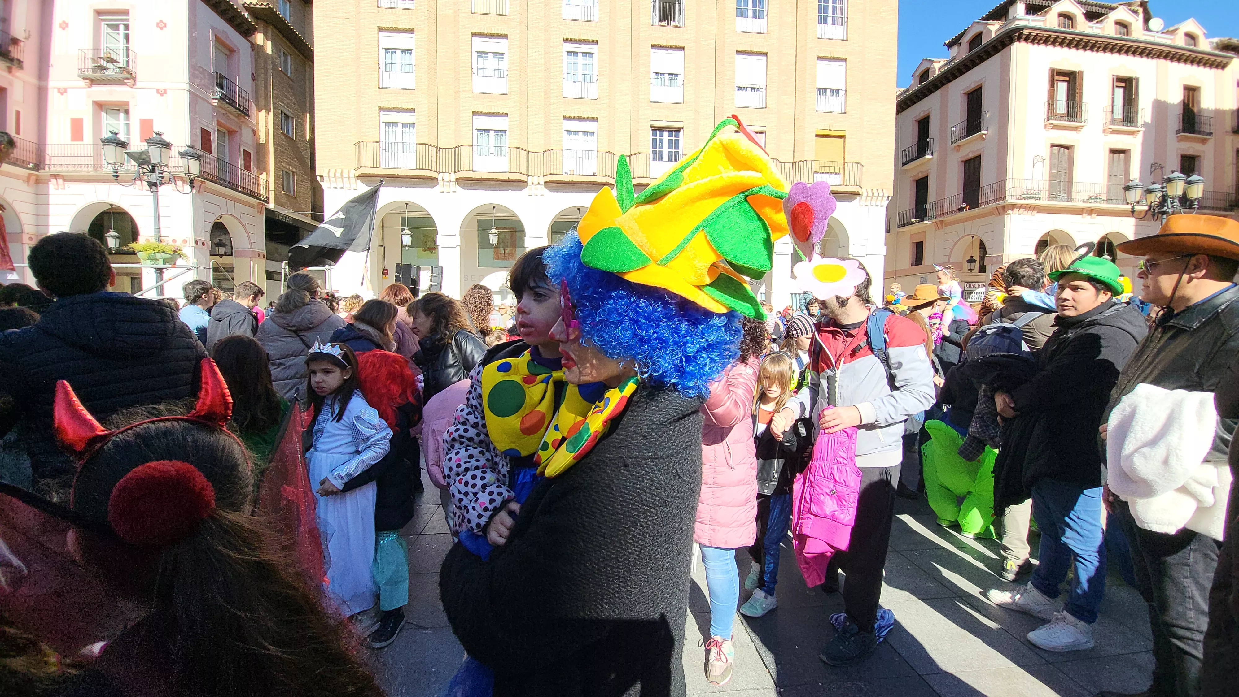  Fiesta Infantil de Carnaval con Viridiana en Huesca. Foto Mercedes Manterola