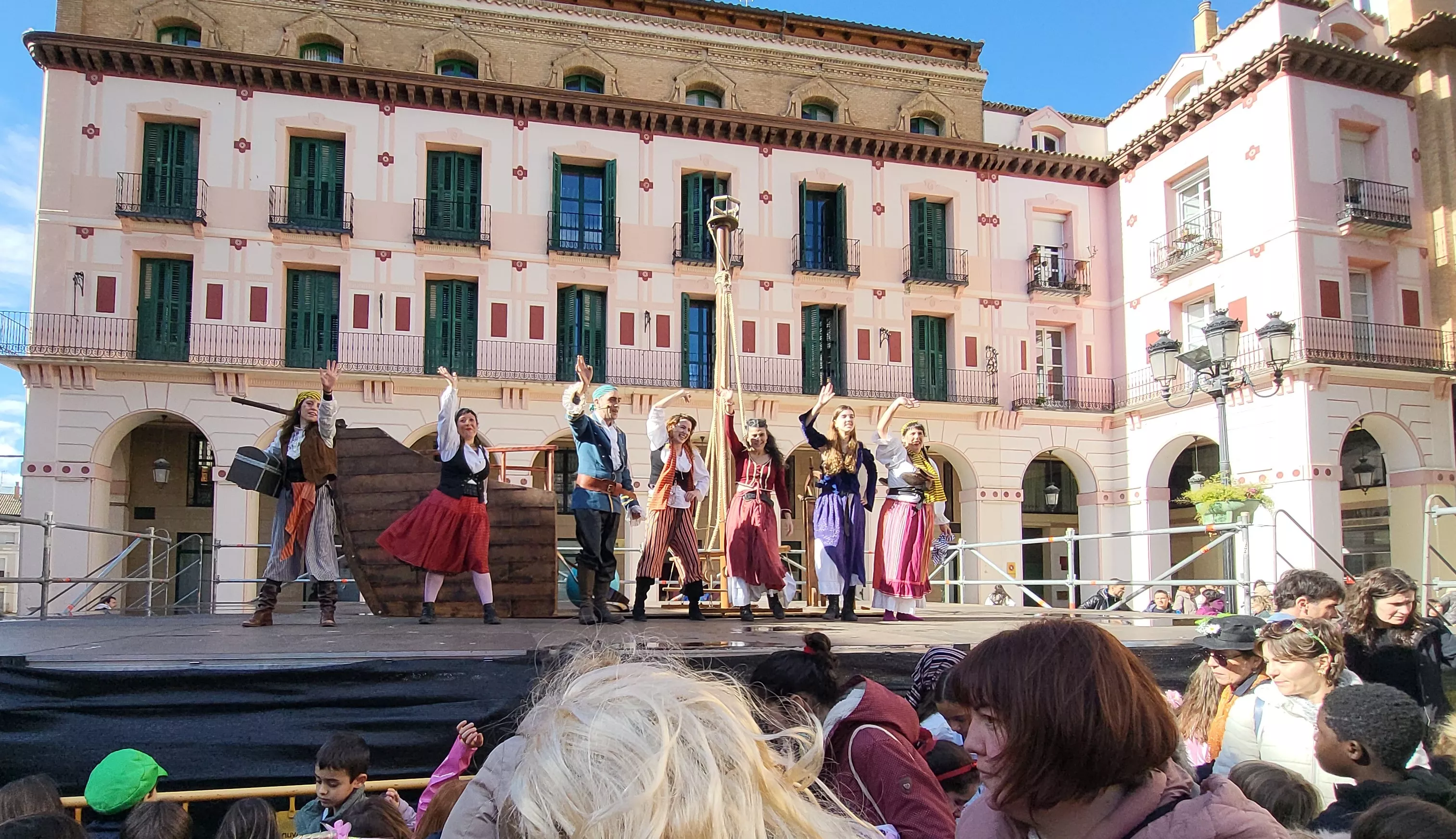  Fiesta Infantil de Carnaval con Viridiana en Huesca. Foto Mercedes Manterola