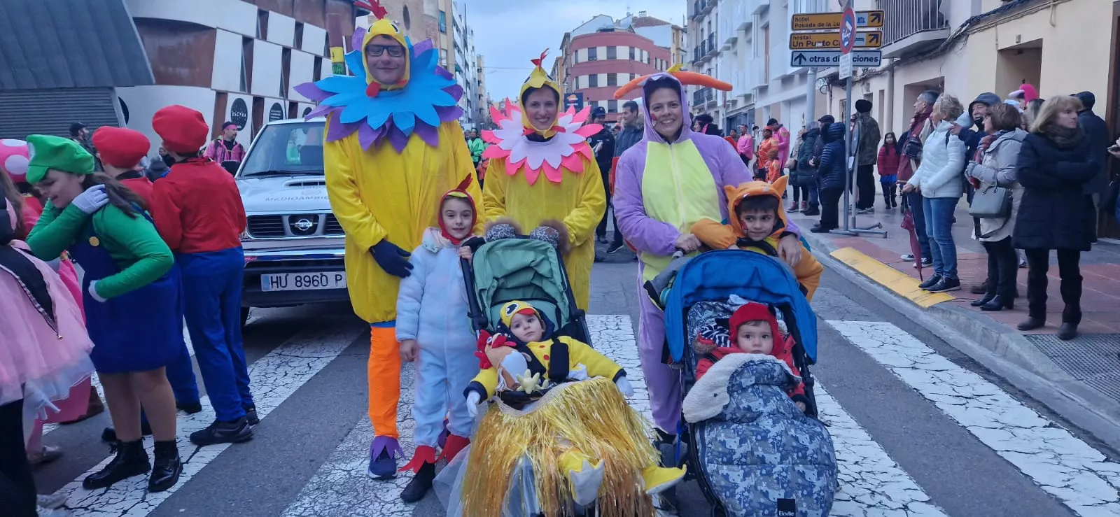 Cabalgata de Carnaval en Huesca. Myriam Martínez