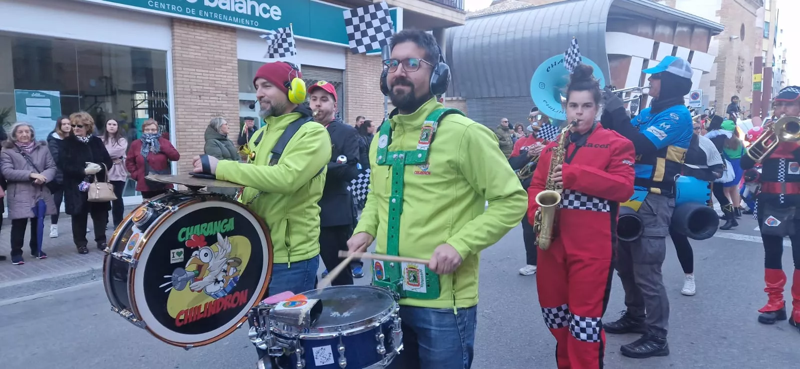 Cabalgata de Carnaval en Huesca. Myriam Martínez
