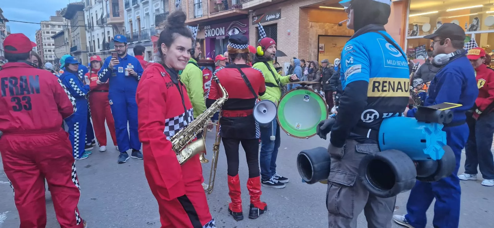 Cabalgata de Carnaval en Huesca. Myriam Martínez