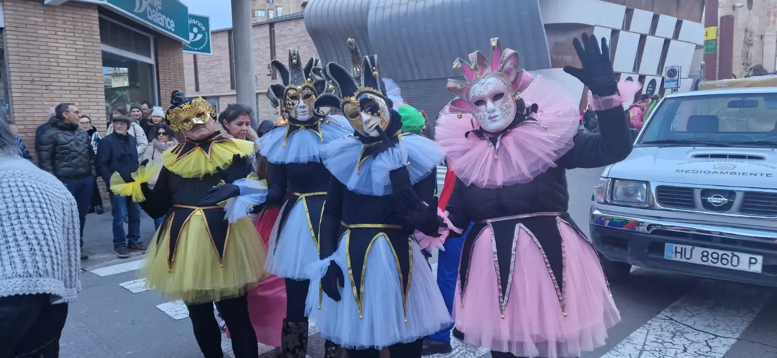 Cabalgata de Carnaval en Huesca. Myriam Martínez