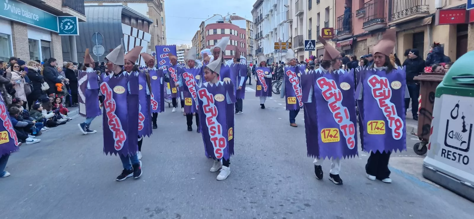 Cabalgata de Carnaval en Huesca. Myriam Martínez