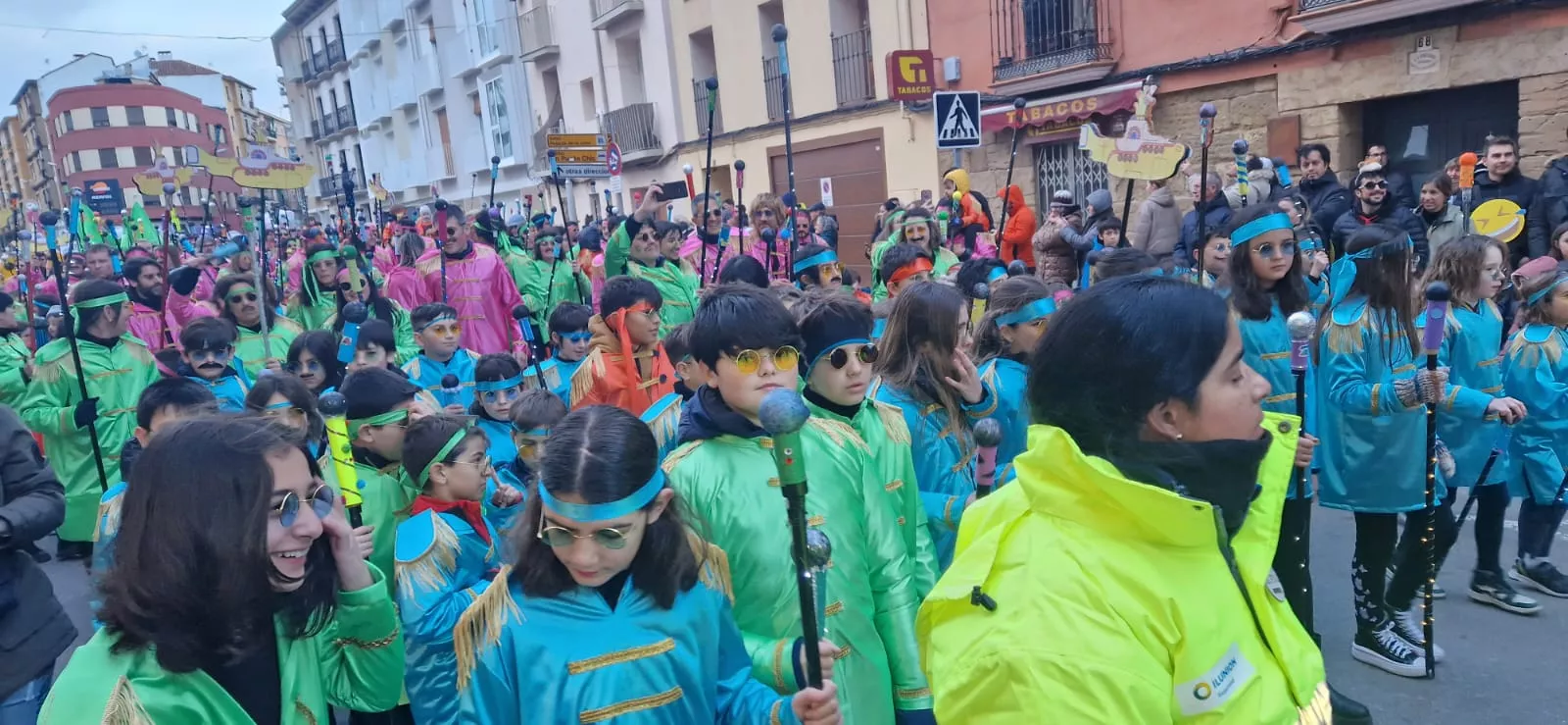 Cabalgata de Carnaval en Huesca. Myriam Martínez