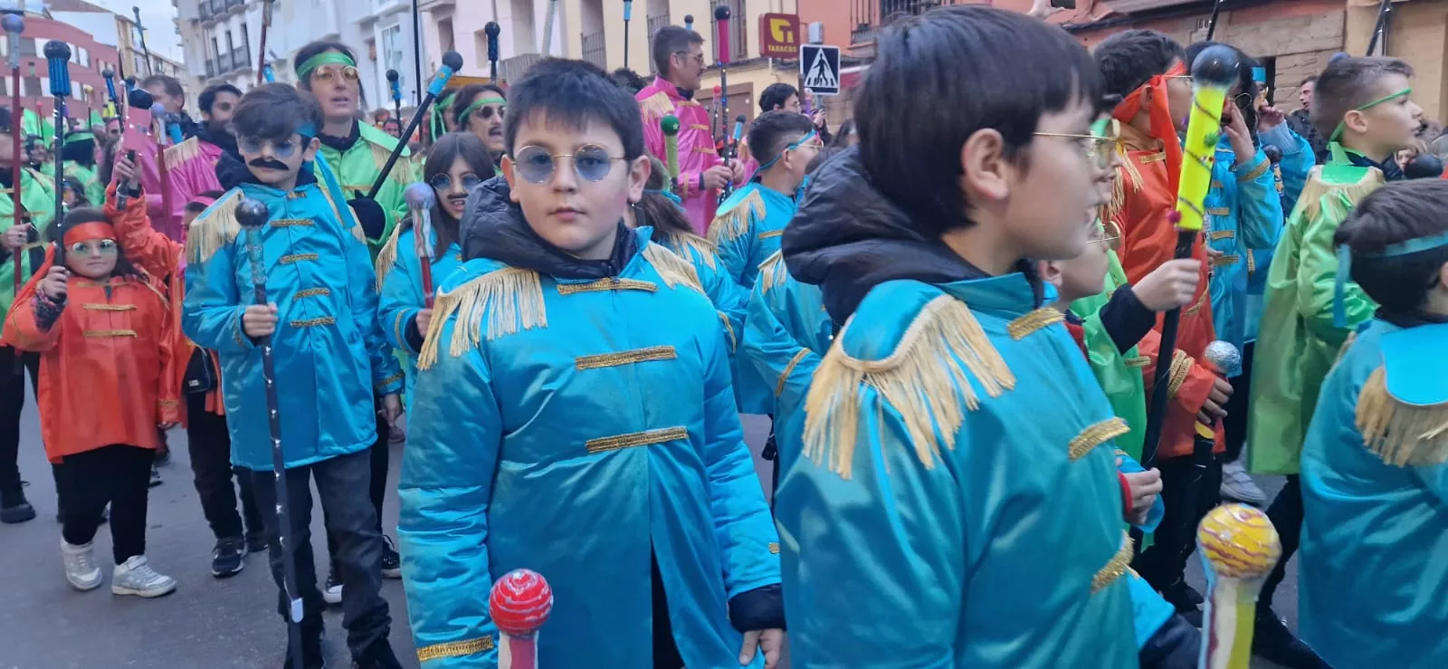 Cabalgata de Carnaval en Huesca. Myriam Martínez