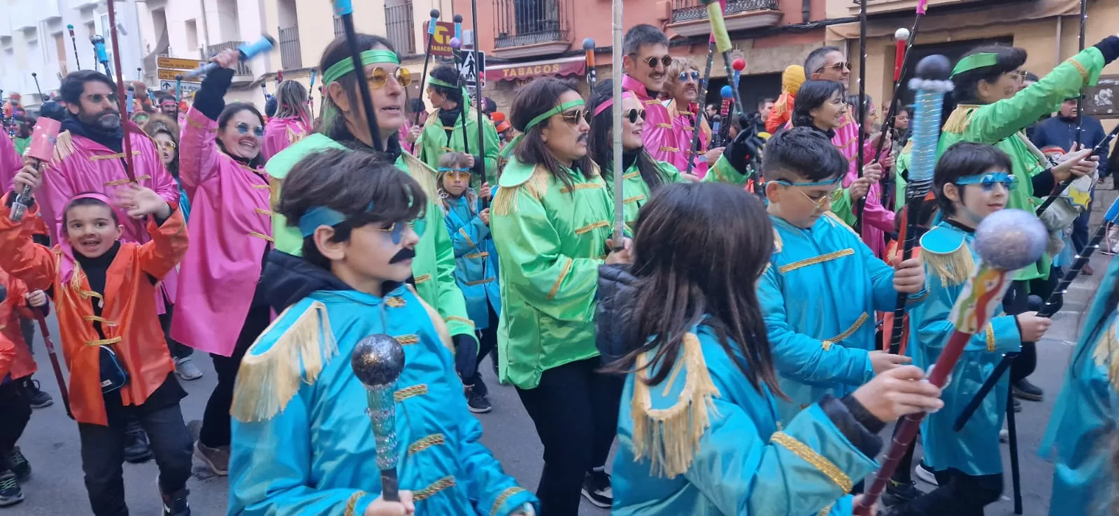 Cabalgata de Carnaval en Huesca. Myriam Martínez