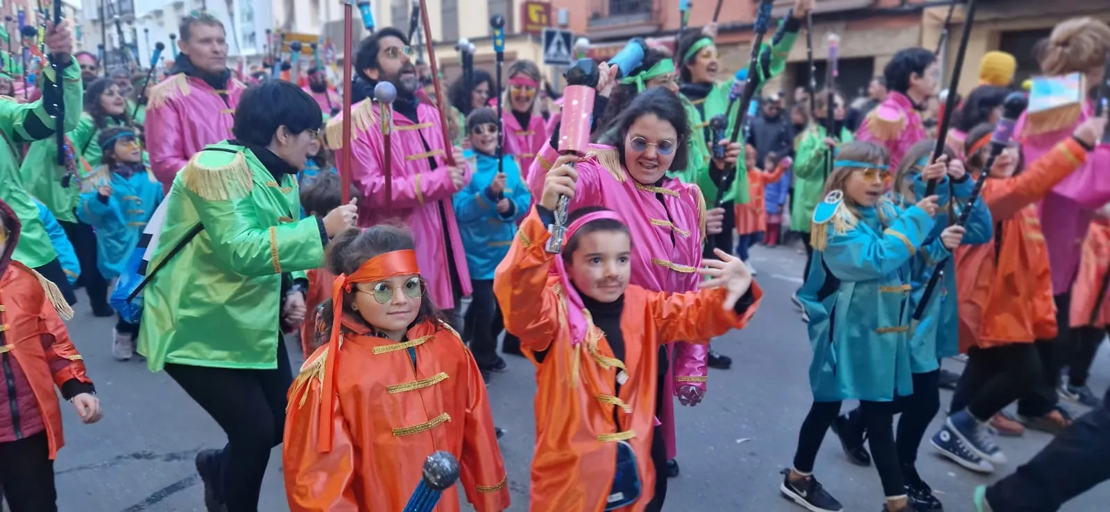 Cabalgata de Carnaval en Huesca. Myriam Martínez