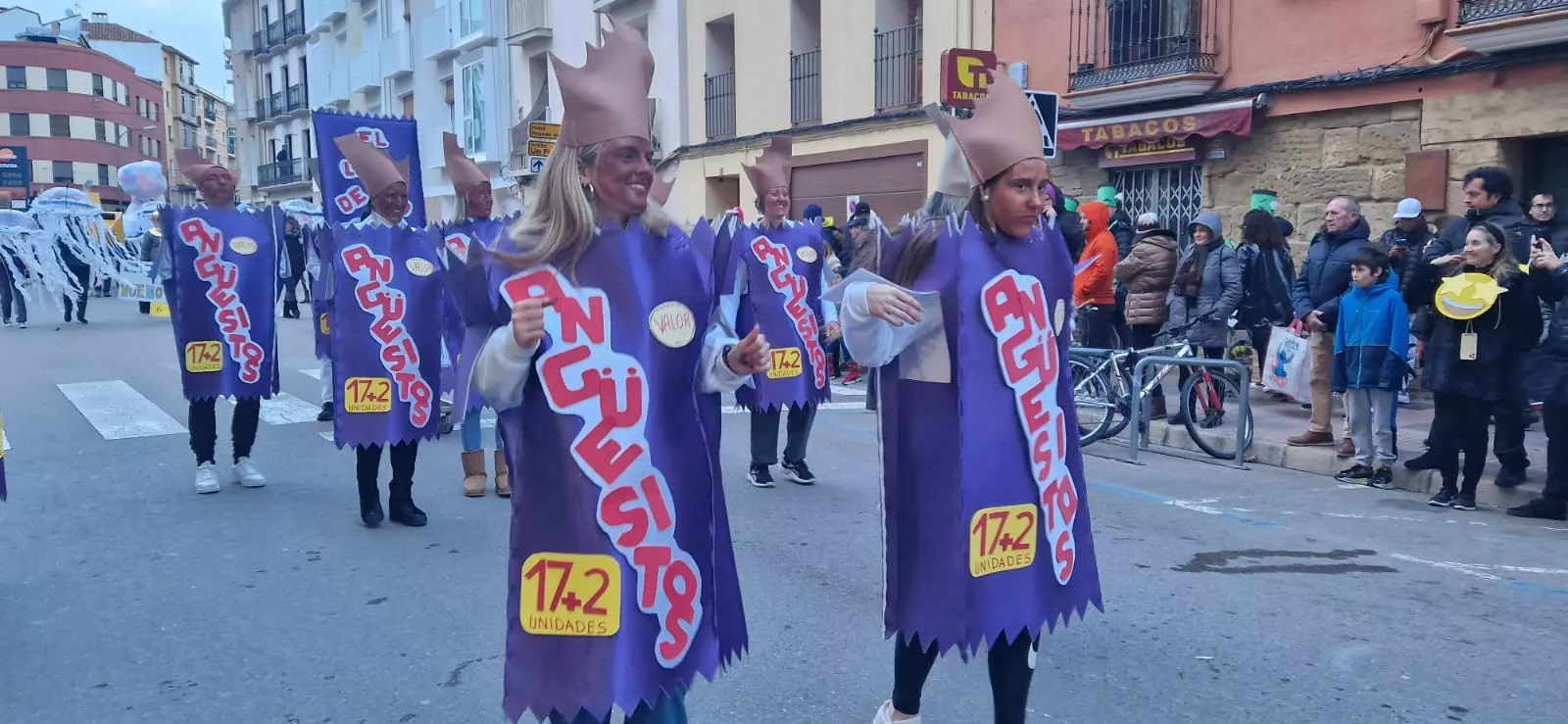 Cabalgata de Carnaval en Huesca. Myriam Martínez