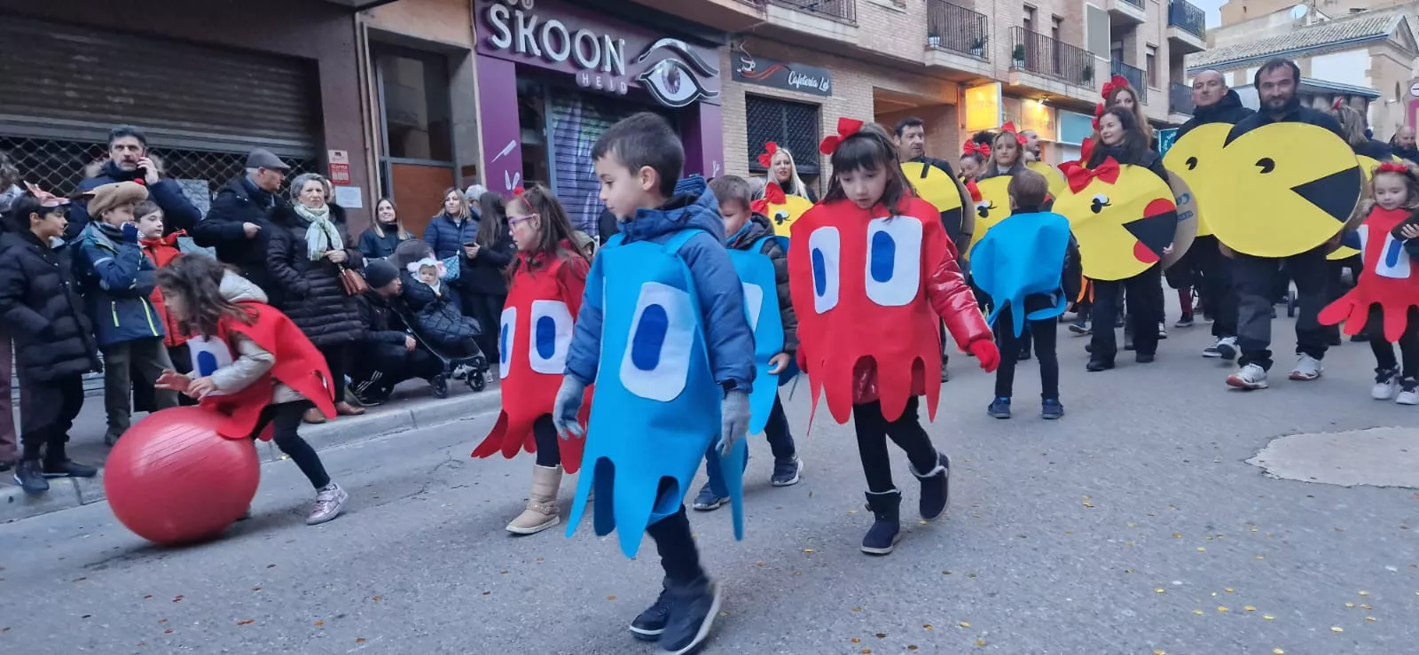 Cabalgata de Carnaval en Huesca. Myriam Martínez