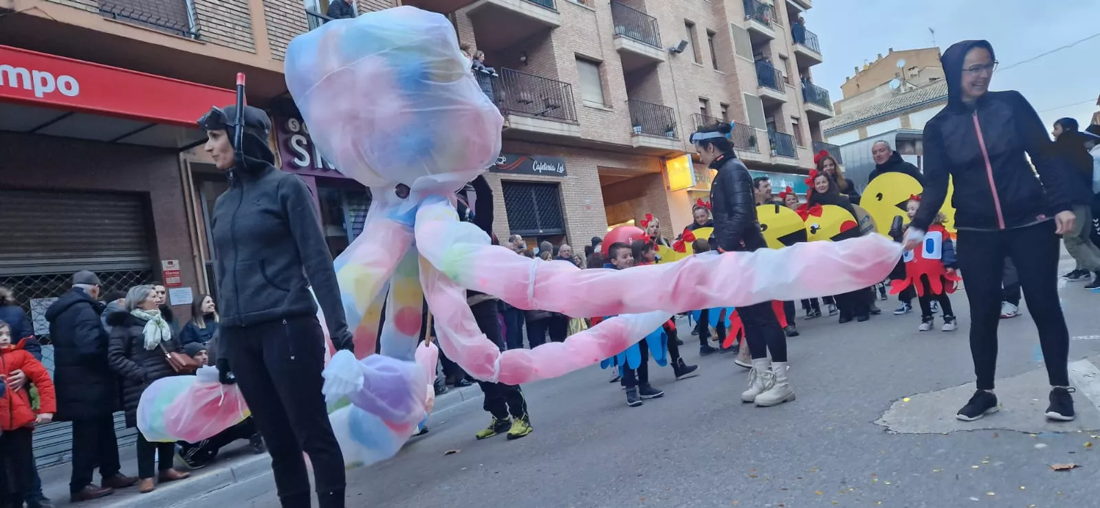 Cabalgata de Carnaval en Huesca. Myriam Martínez