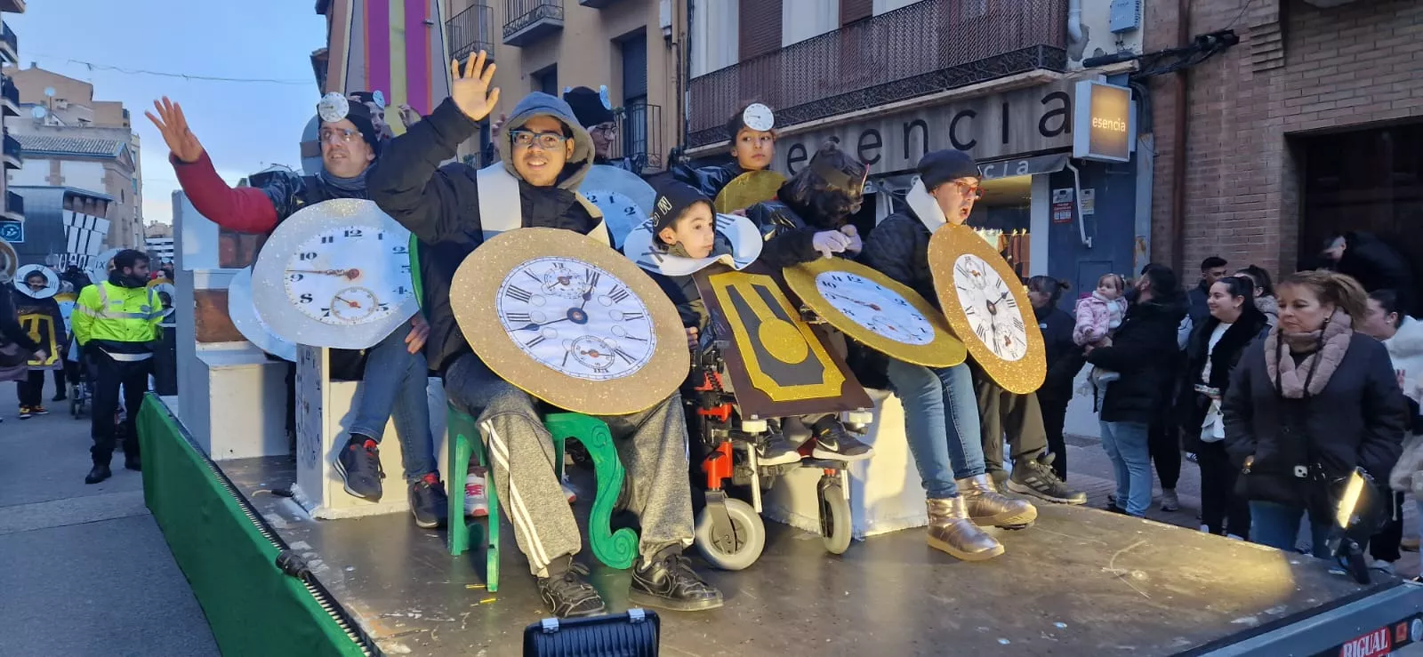 Cabalgata de Carnaval en Huesca. Myriam Martínez