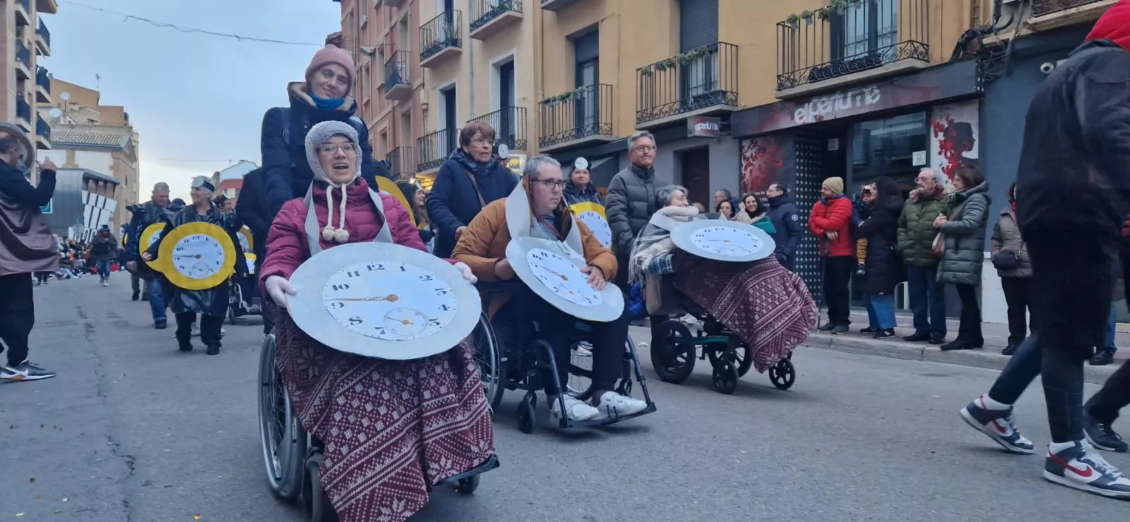 Cabalgata de Carnaval en Huesca. Myriam Martínez