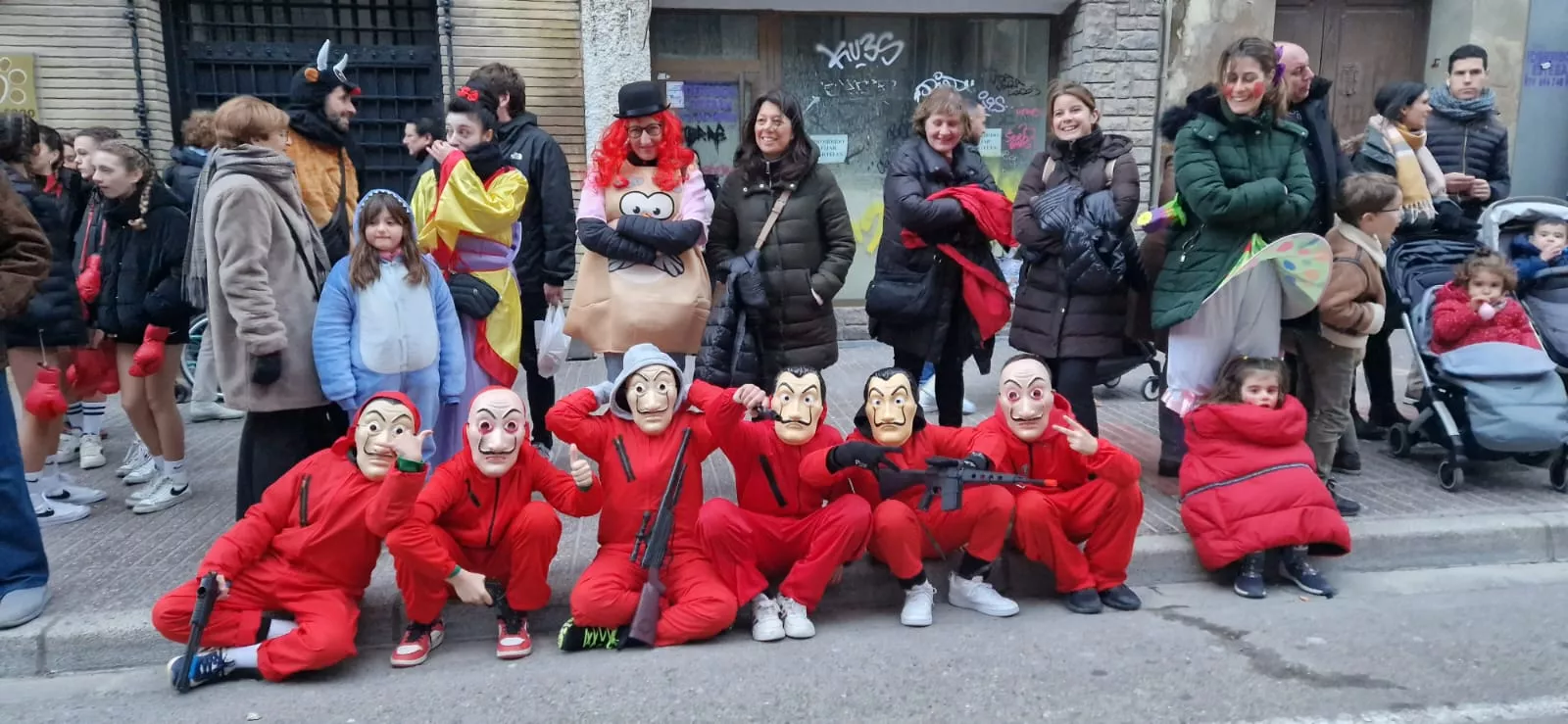 Cabalgata de Carnaval en Huesca. Myriam Martínez