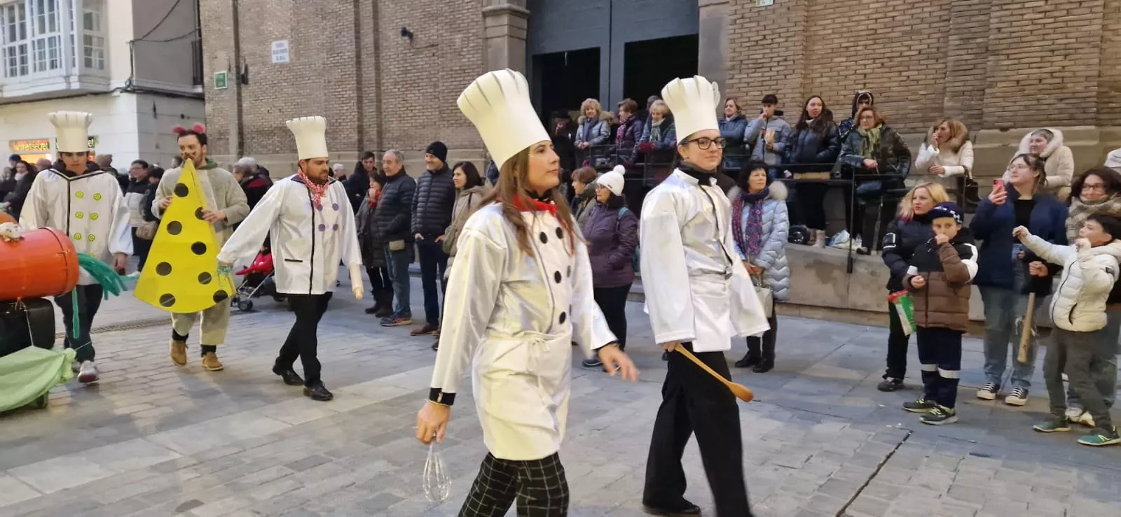 Cabalgata de Carnaval en Huesca. Myriam Martínez