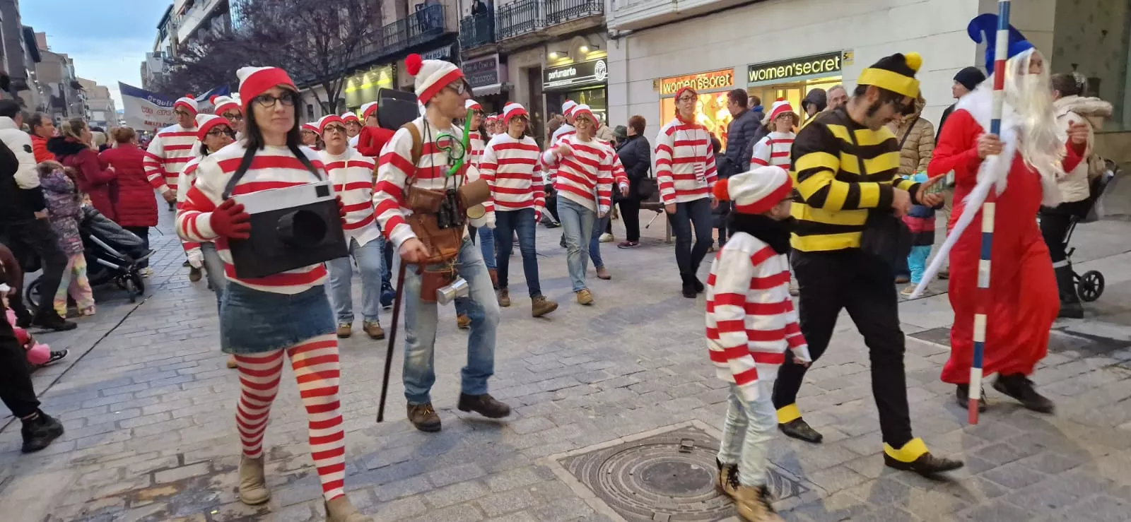 Cabalgata de Carnaval en Huesca. Myriam Martínez