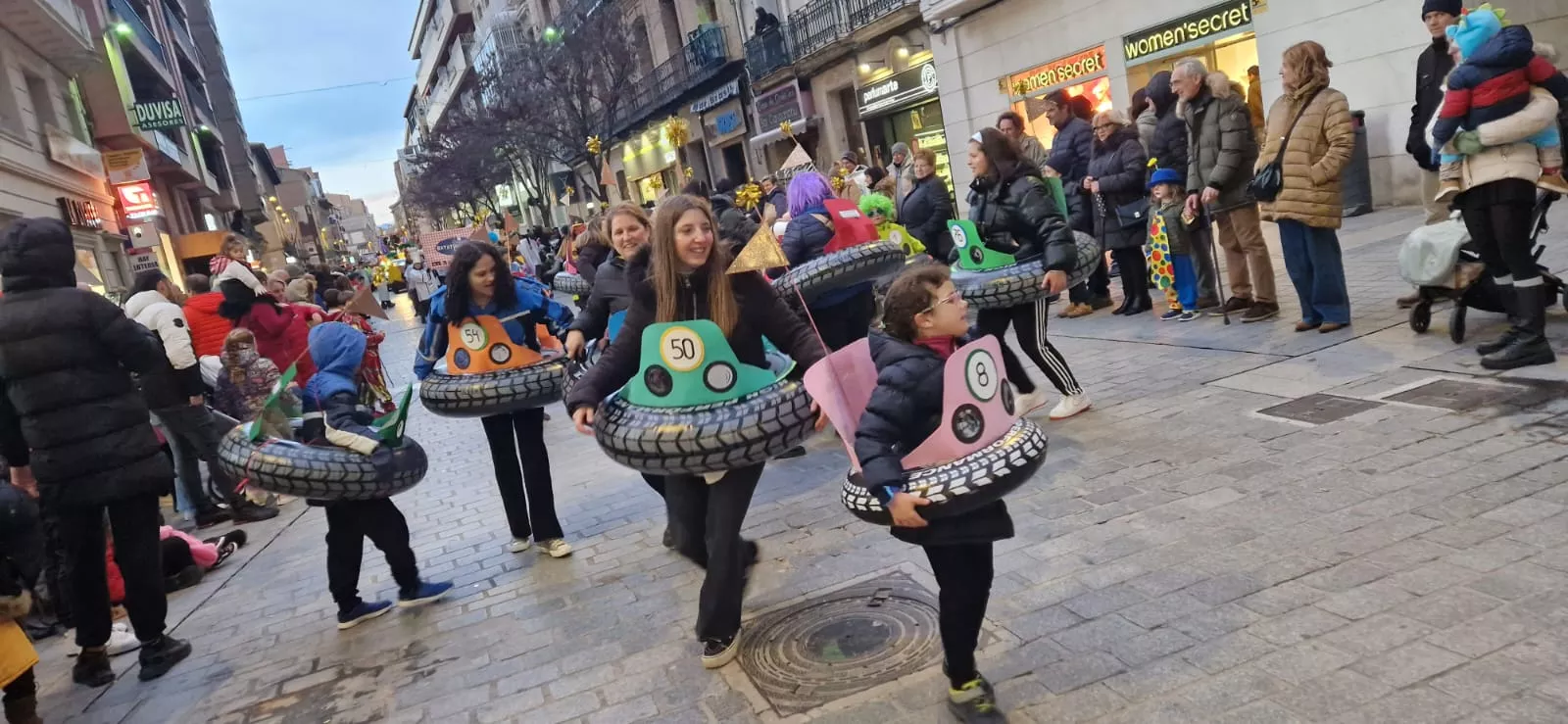 Cabalgata de Carnaval en Huesca. Myriam Martínez