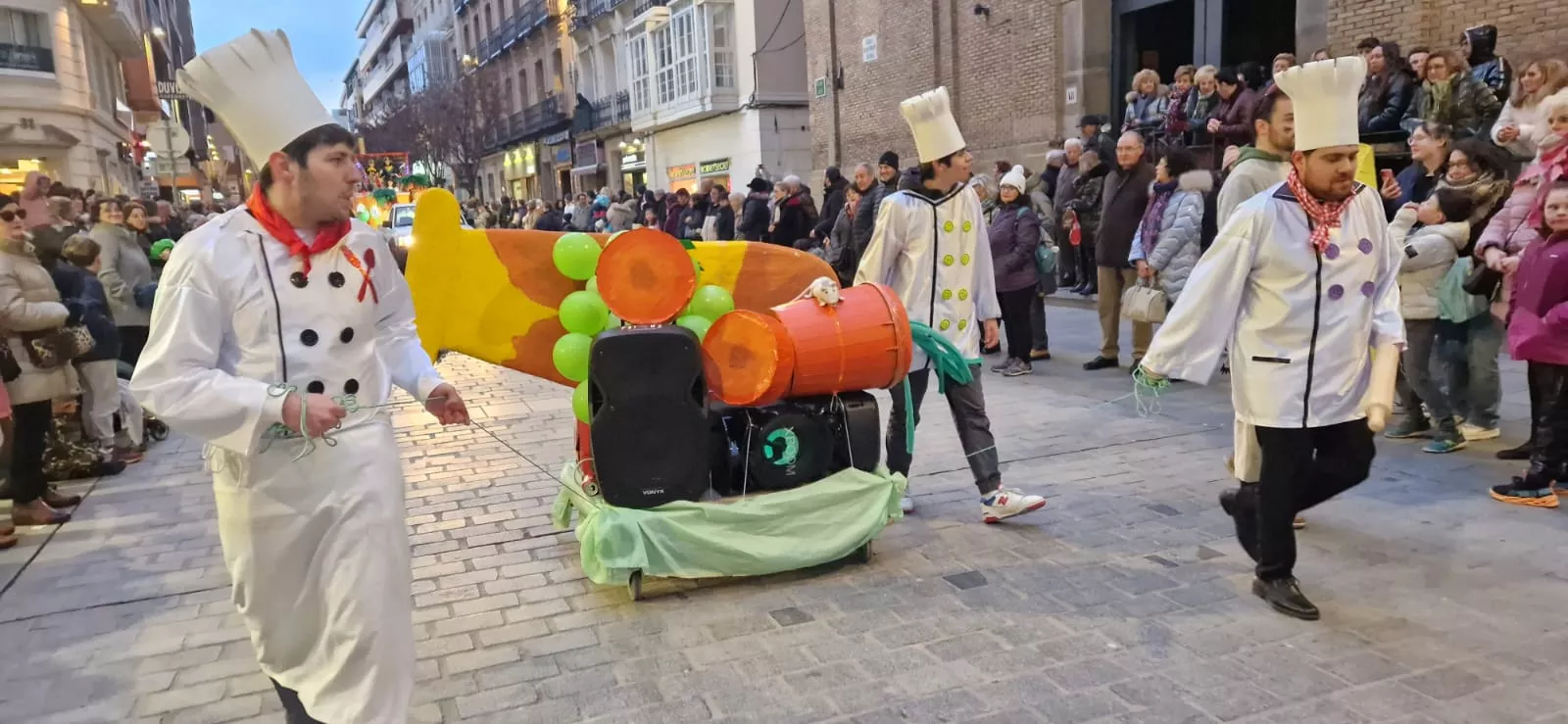 Cabalgata de Carnaval en Huesca. Myriam Martínez