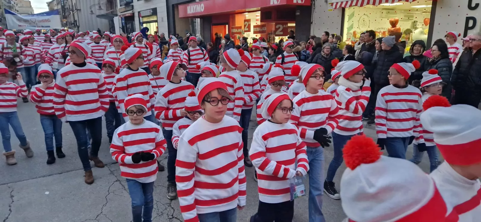 Cabalgata de Carnaval en Huesca. Myriam Martínez