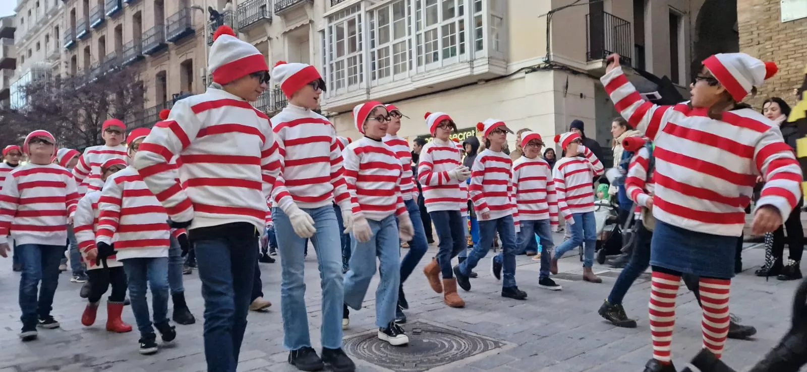 Cabalgata de Carnaval en Huesca. Myriam Martínez