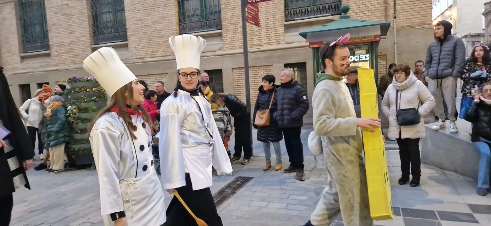 Cabalgata de Carnaval en Huesca. Myriam Martínez