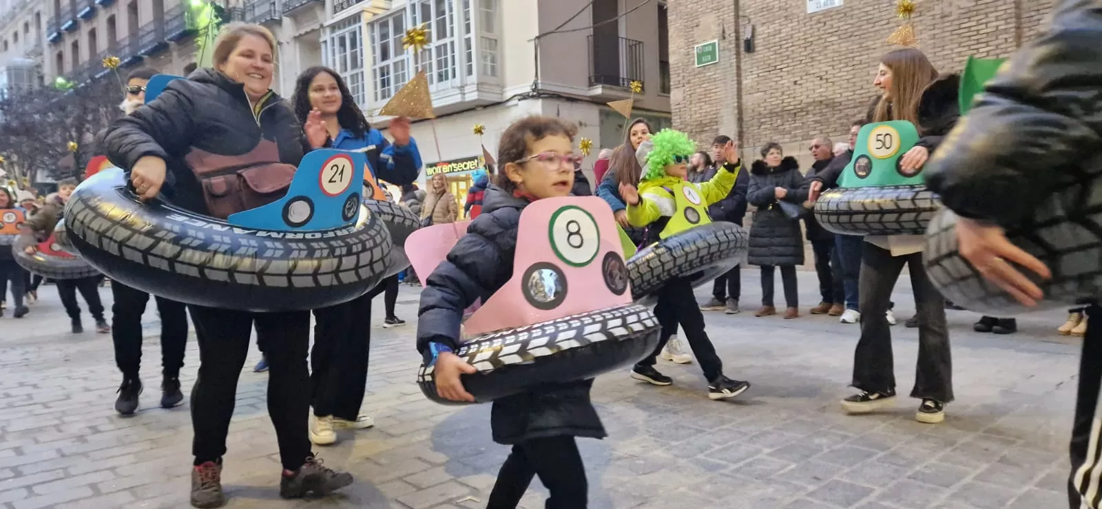 Cabalgata de Carnaval en Huesca. Myriam Martínez
