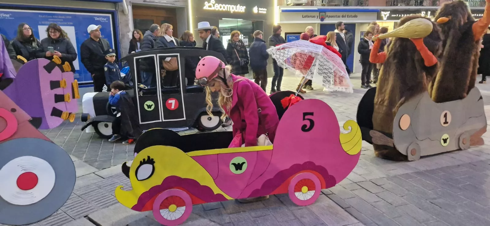 Cabalgata de Carnaval en Huesca. Myriam Martínez