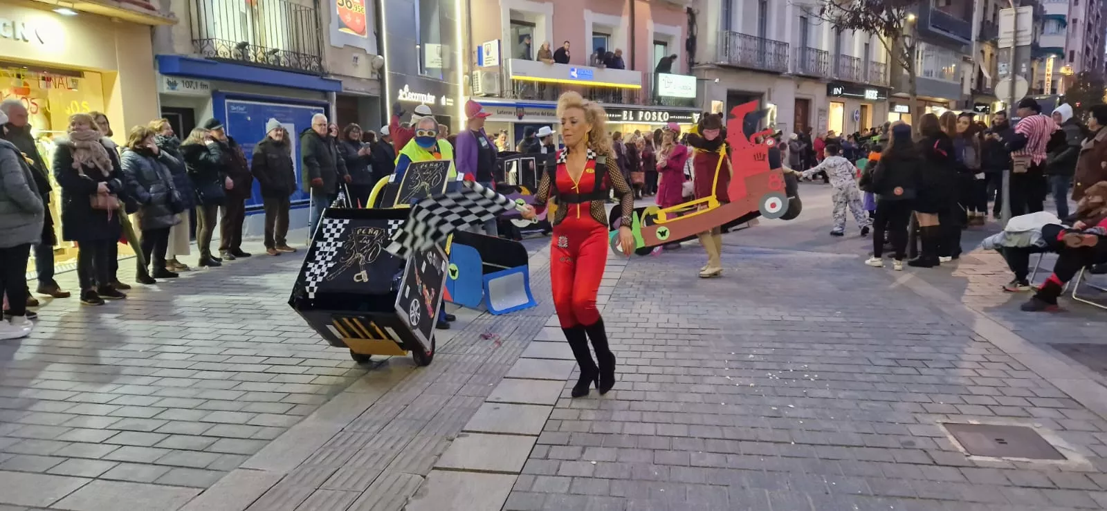Cabalgata de Carnaval en Huesca. Myriam Martínez