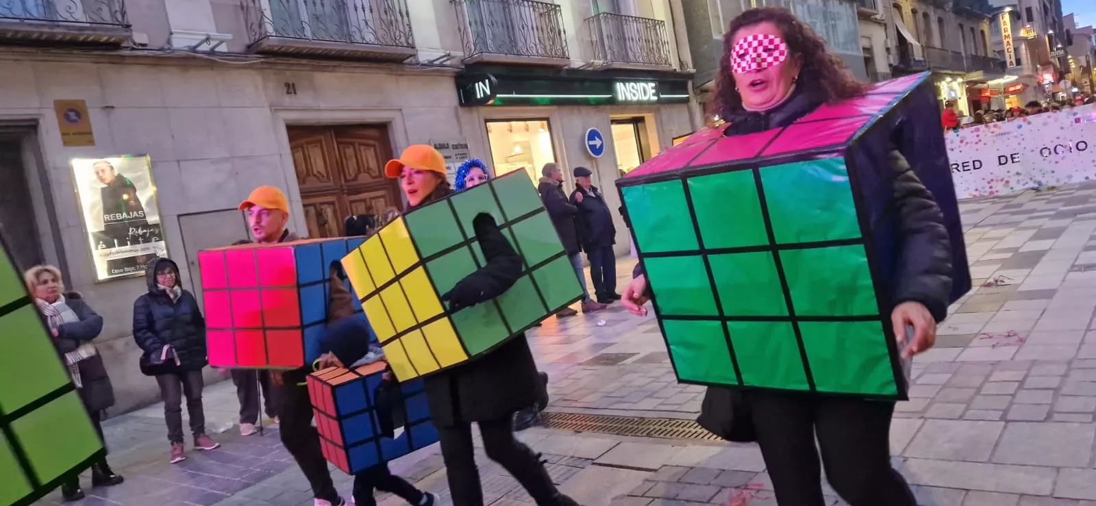 Cabalgata de Carnaval en Huesca. Myriam Martínez