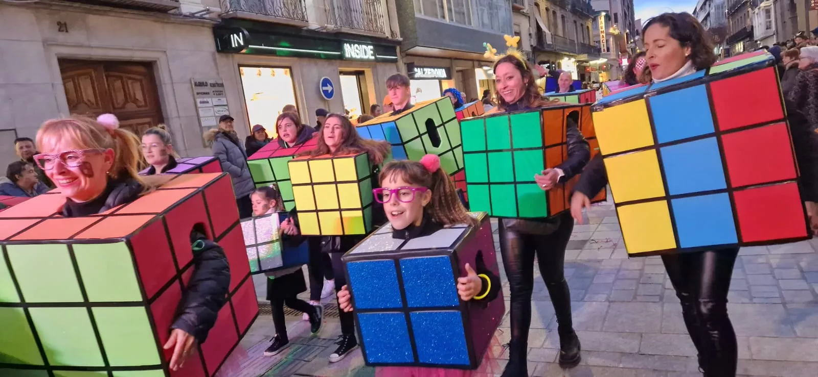 Cabalgata de Carnaval en Huesca. Myriam Martínez