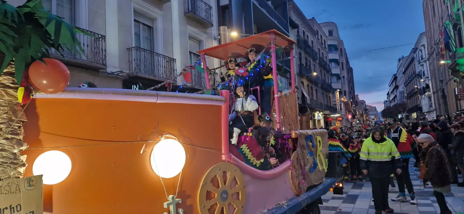 Cabalgata de Carnaval en Huesca. Myriam Martínez