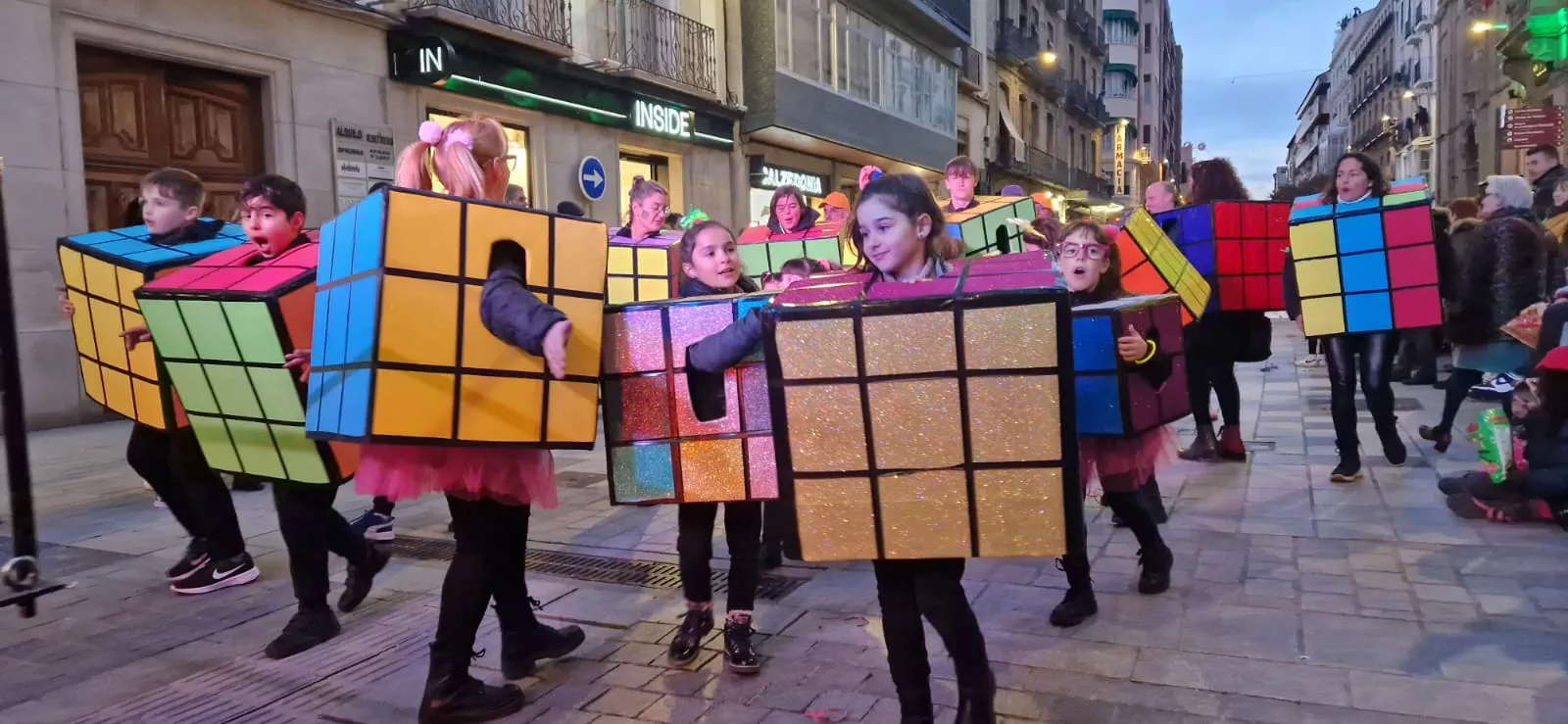 Cabalgata de Carnaval en Huesca. Myriam Martínez