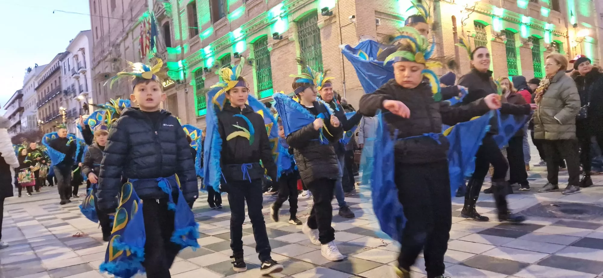 Cabalgata de Carnaval en Huesca. Myriam Martínez