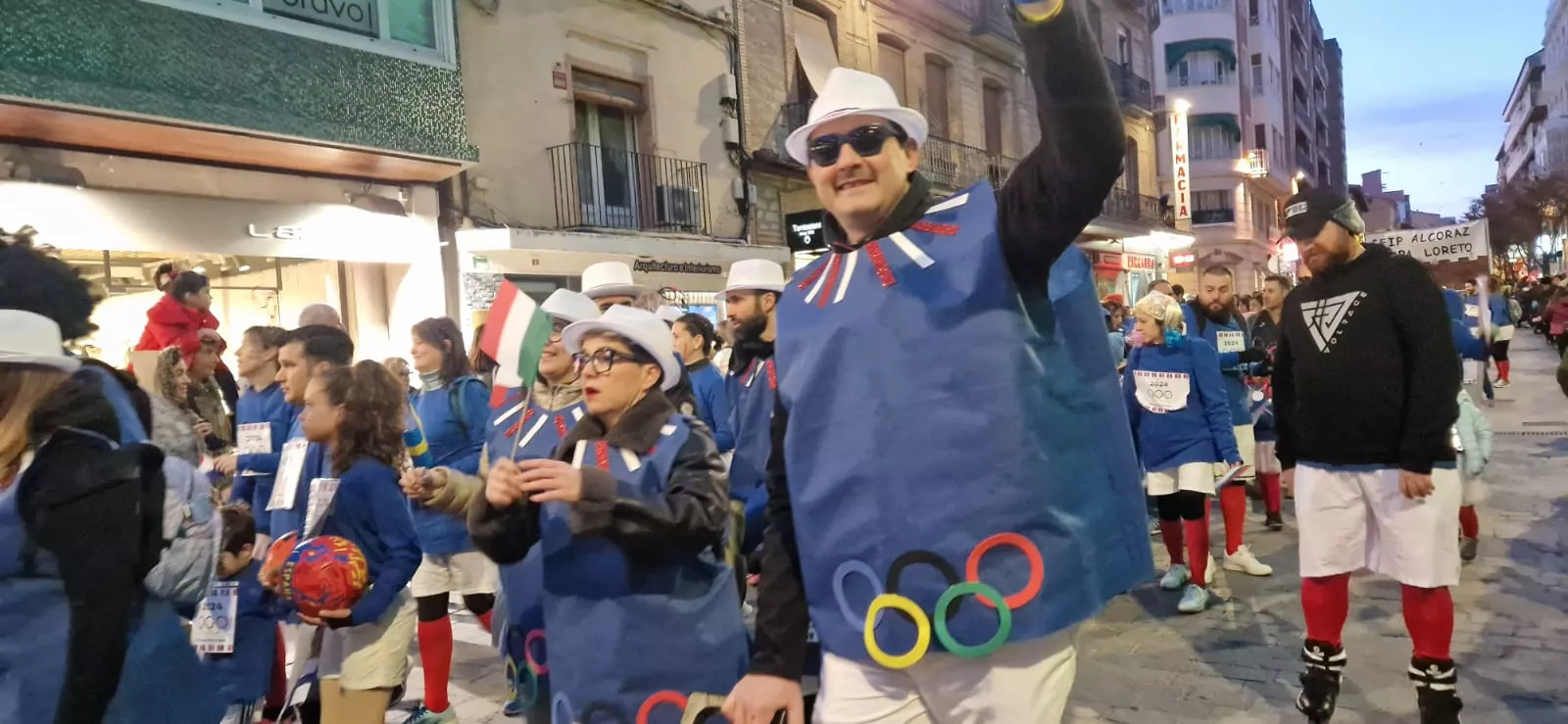 Cabalgata de Carnaval en Huesca. Myriam Martínez
