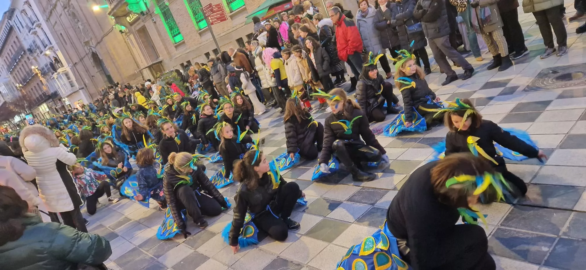 Cabalgata de Carnaval en Huesca. Myriam Martínez