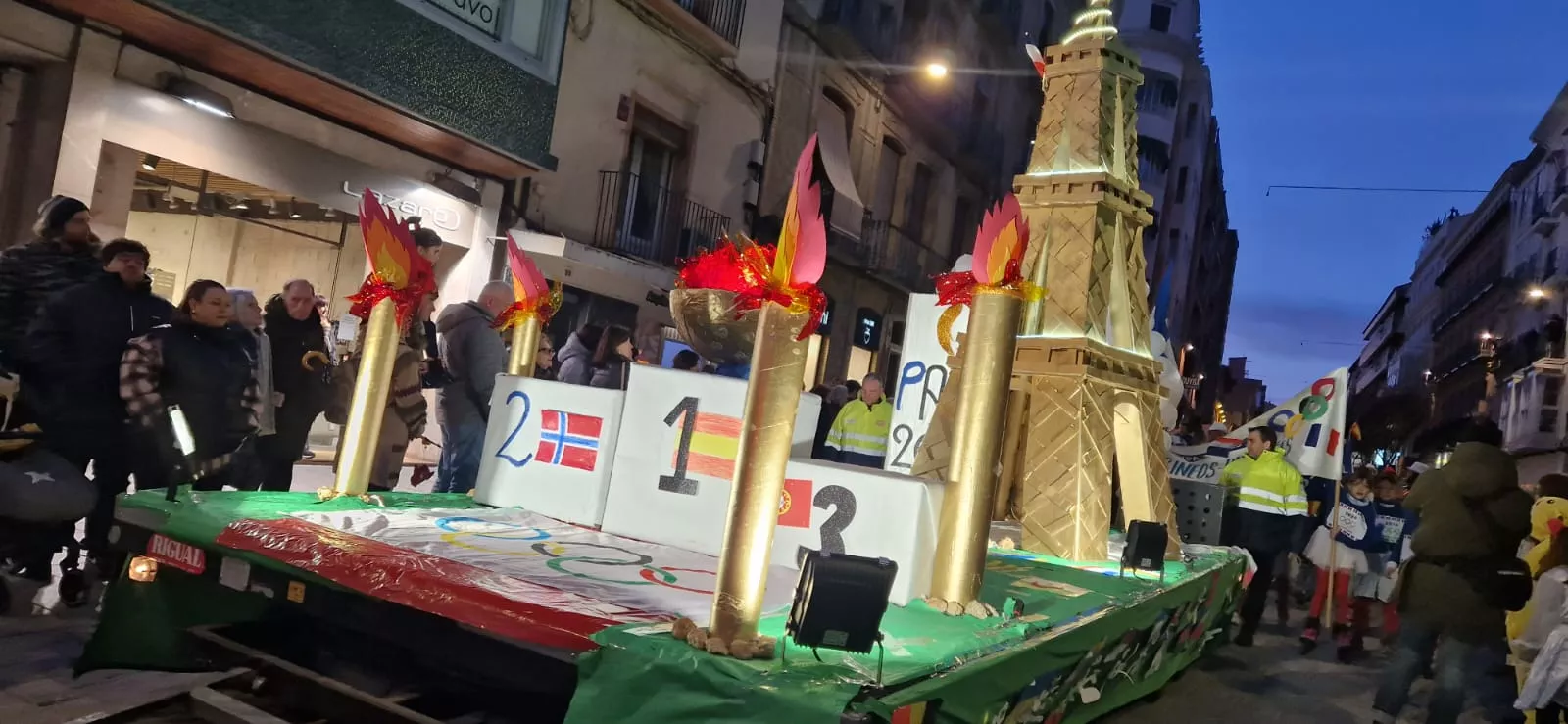 Cabalgata de Carnaval en Huesca. Myriam Martínez