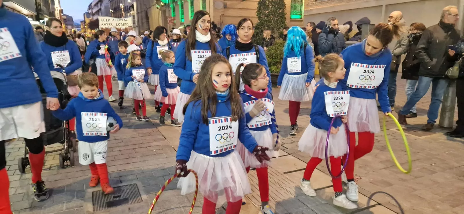 Cabalgata de Carnaval en Huesca. Myriam Martínez