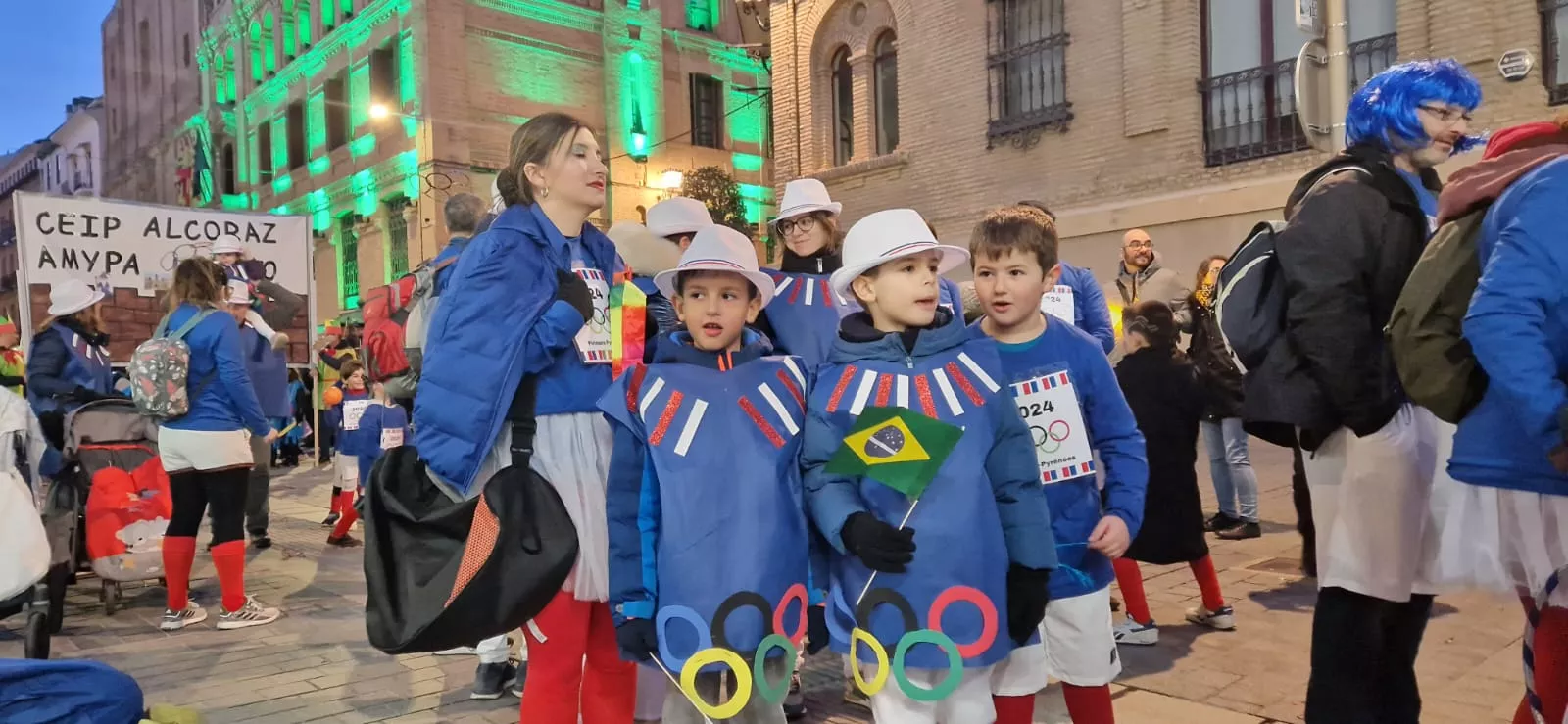 Cabalgata de Carnaval en Huesca. Myriam Martínez