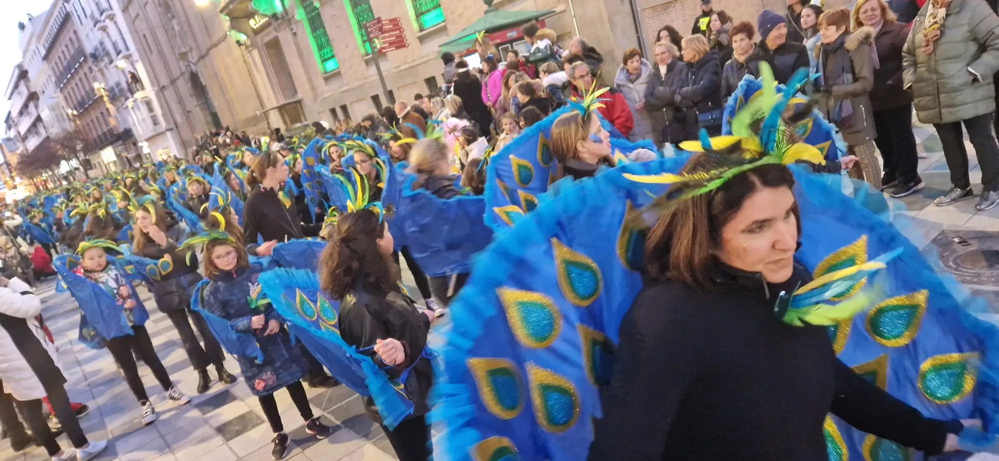 Cabalgata de Carnaval en Huesca. Myriam Martínez