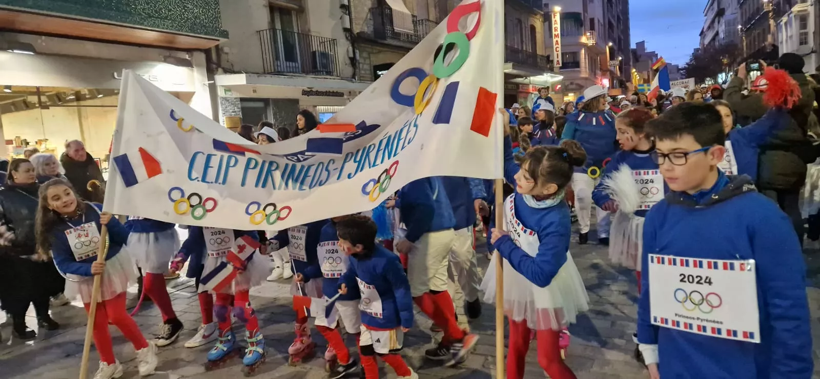 Cabalgata de Carnaval en Huesca. Myriam Martínez