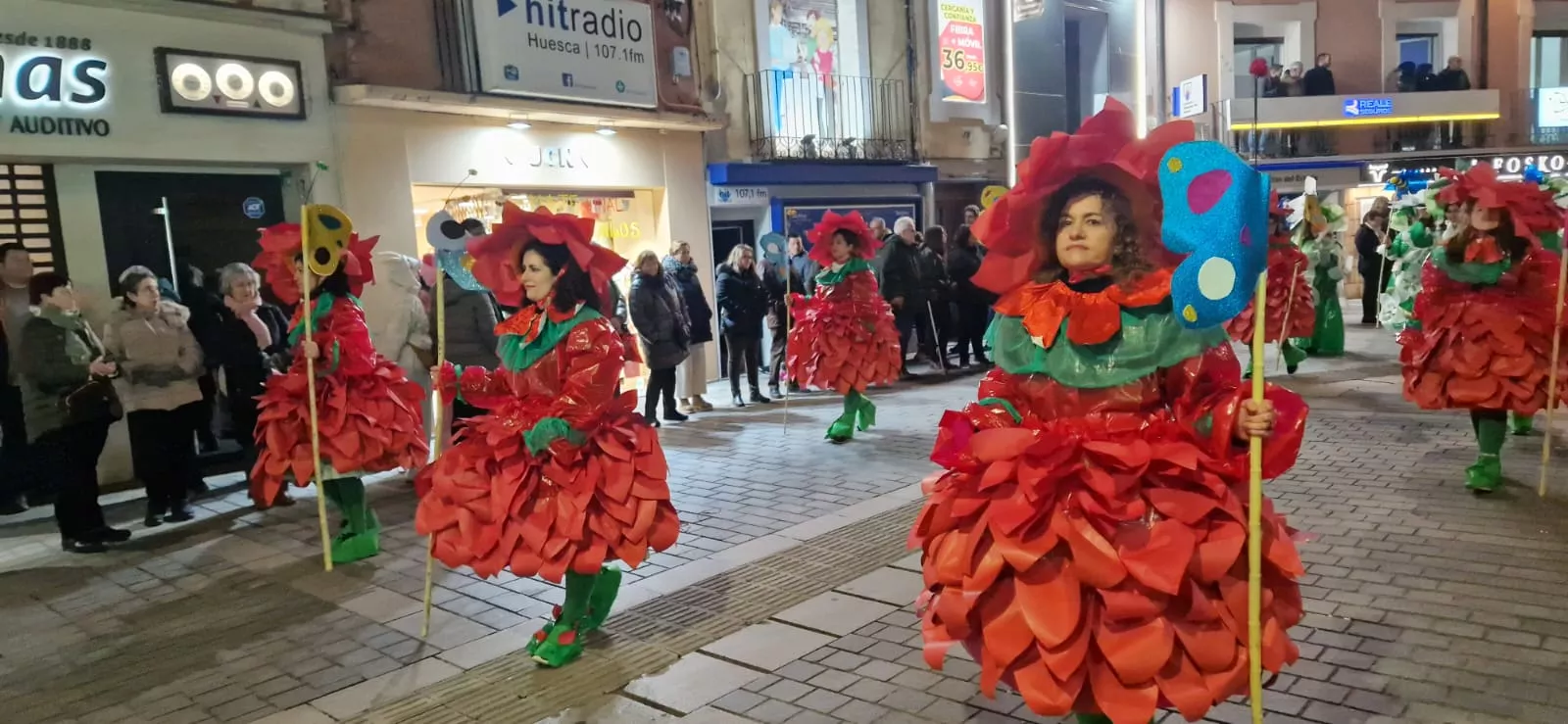 Cabalgata de Carnaval en Huesca. Myriam Martínez