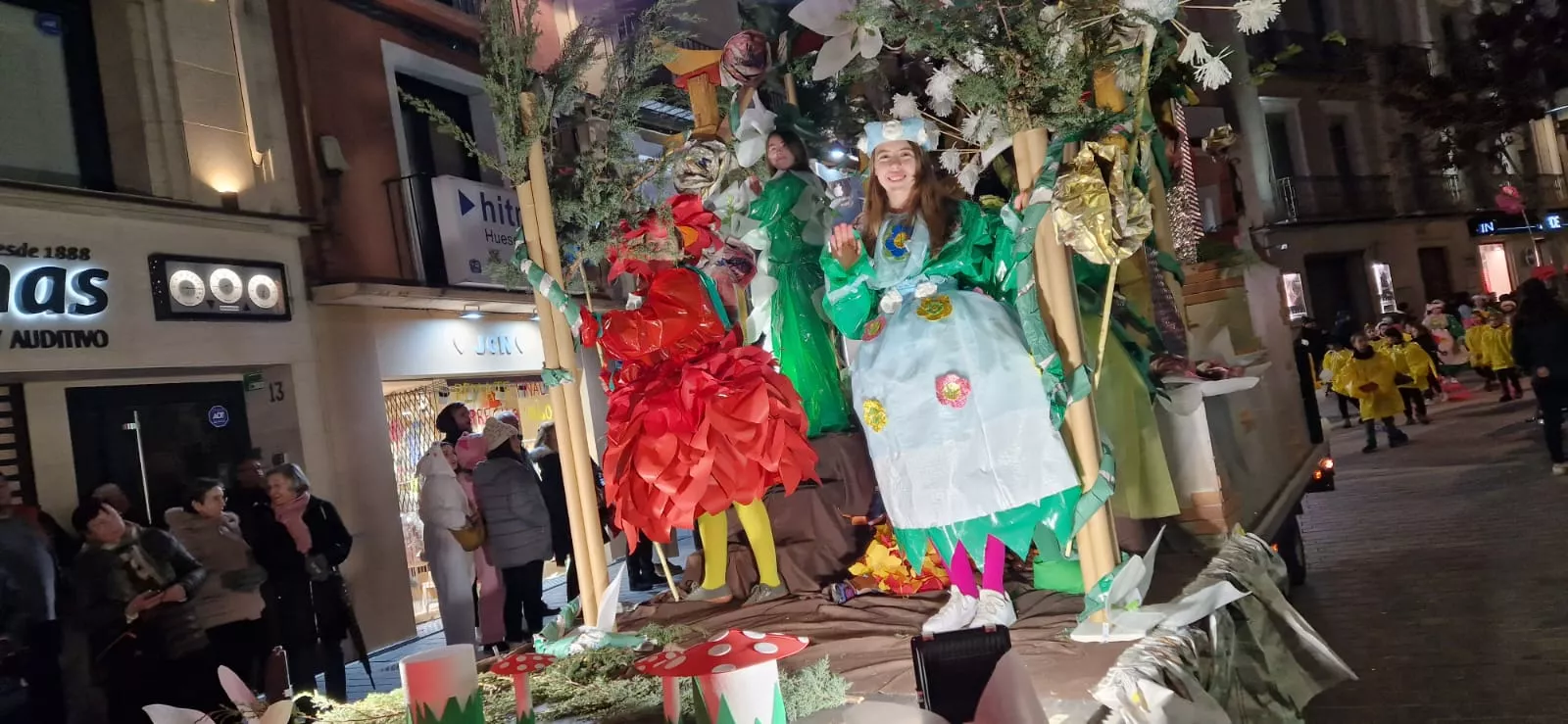 Cabalgata de Carnaval en Huesca. Myriam Martínez