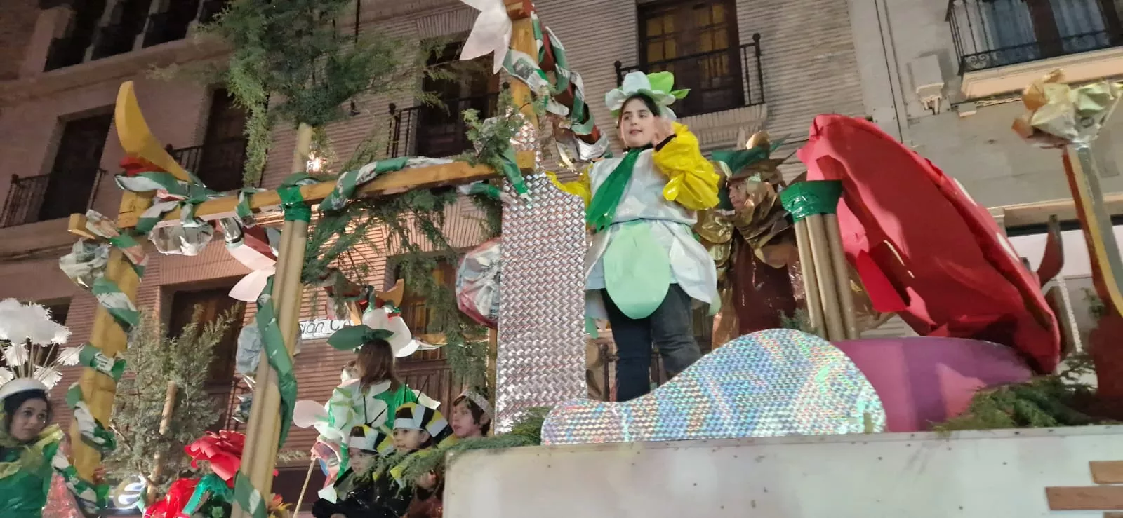 Cabalgata de Carnaval en Huesca. Myriam Martínez