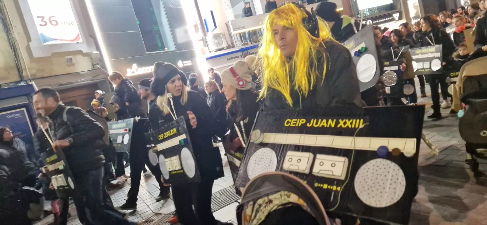 Cabalgata de Carnaval en Huesca. Myriam Martínez