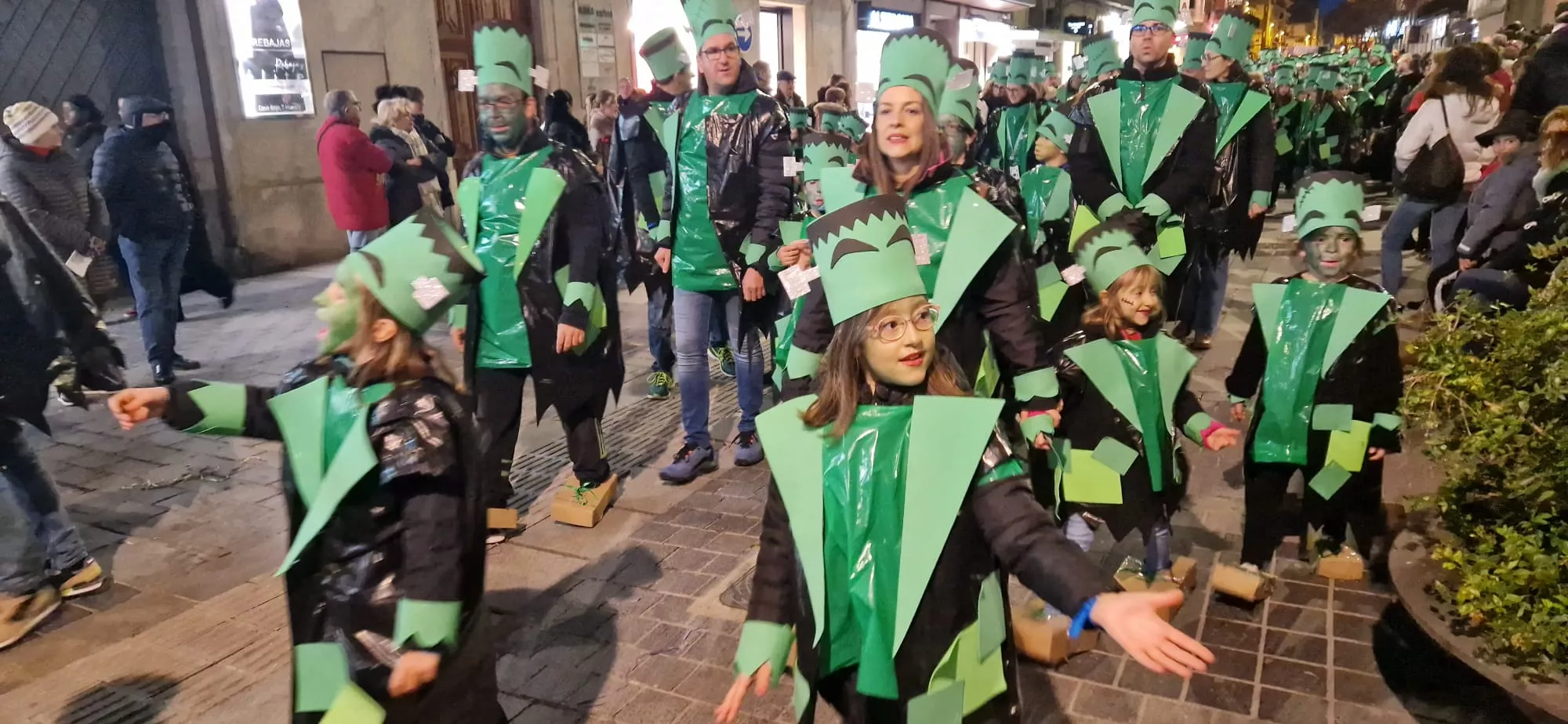 Cabalgata de Carnaval en Huesca. Myriam Martínez