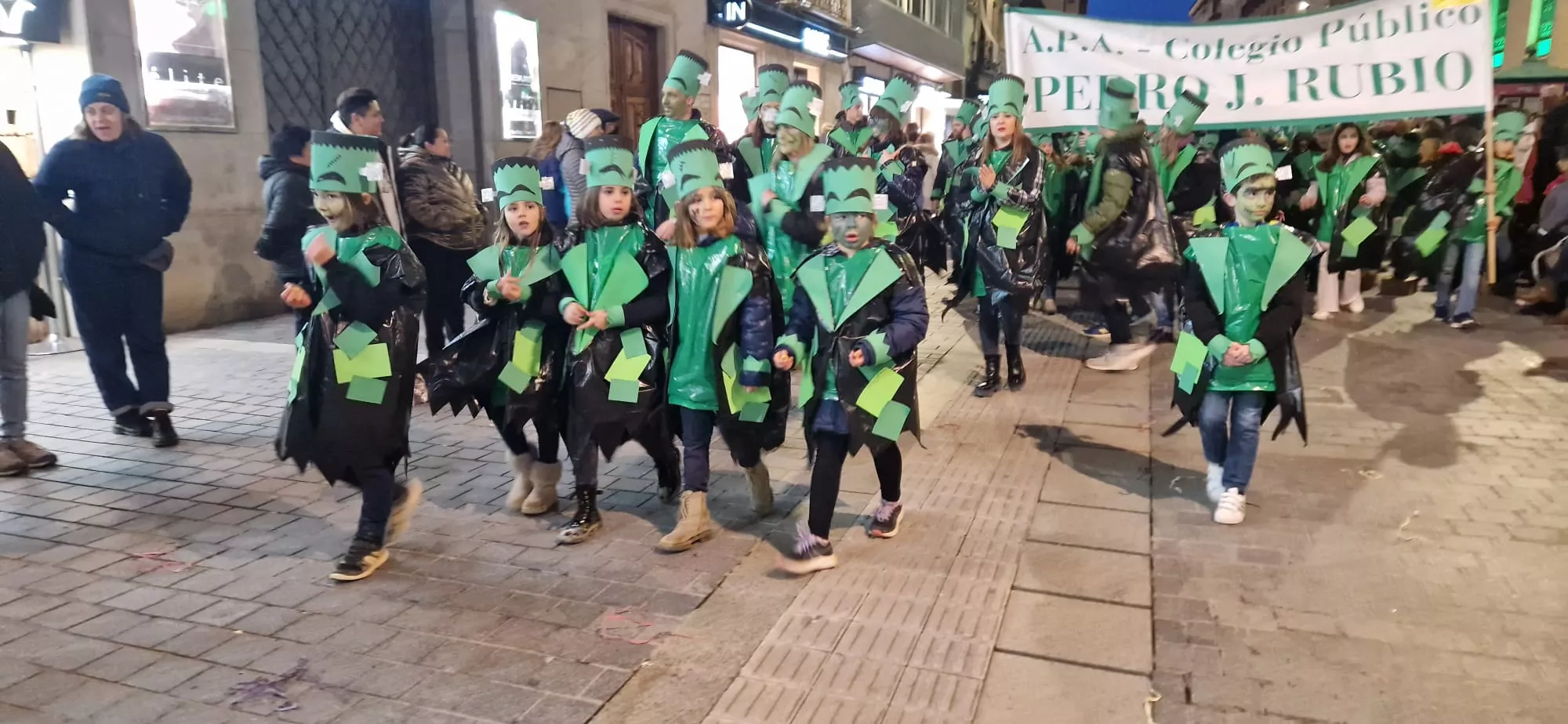 Cabalgata de Carnaval en Huesca. Myriam Martínez